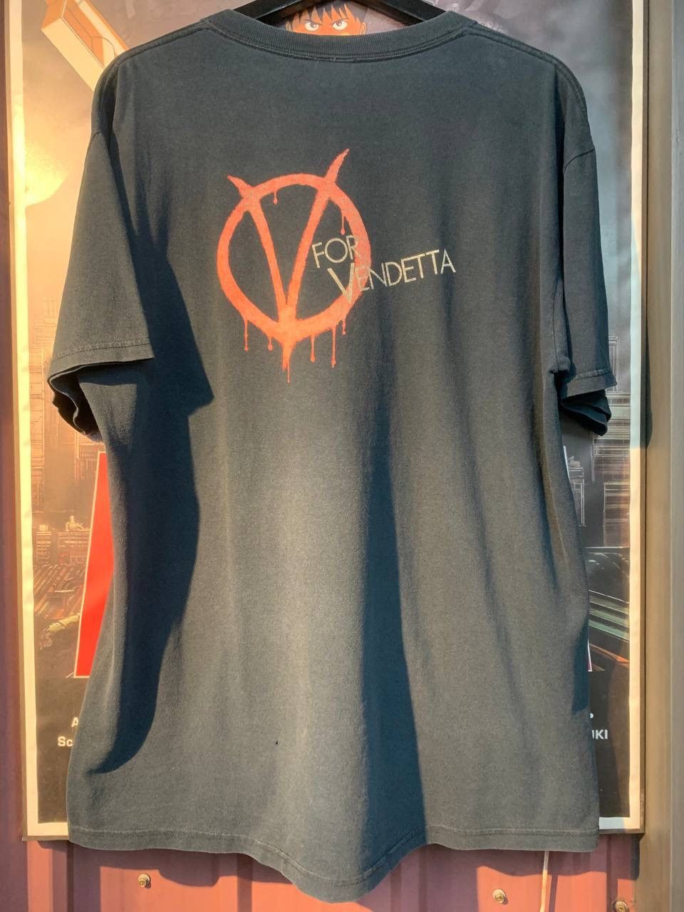 Vintage VINTAGE MOVIE V FOR VENDETA Size US XL / EU 56 / 4 - 7 Thumbnail