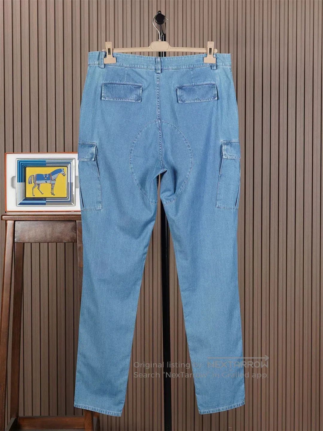 Brunello Cucinelli Brunello Cucinelli Men's Utility Denim Pants. Size US 34 / EU 50 - 2 Thumbnail