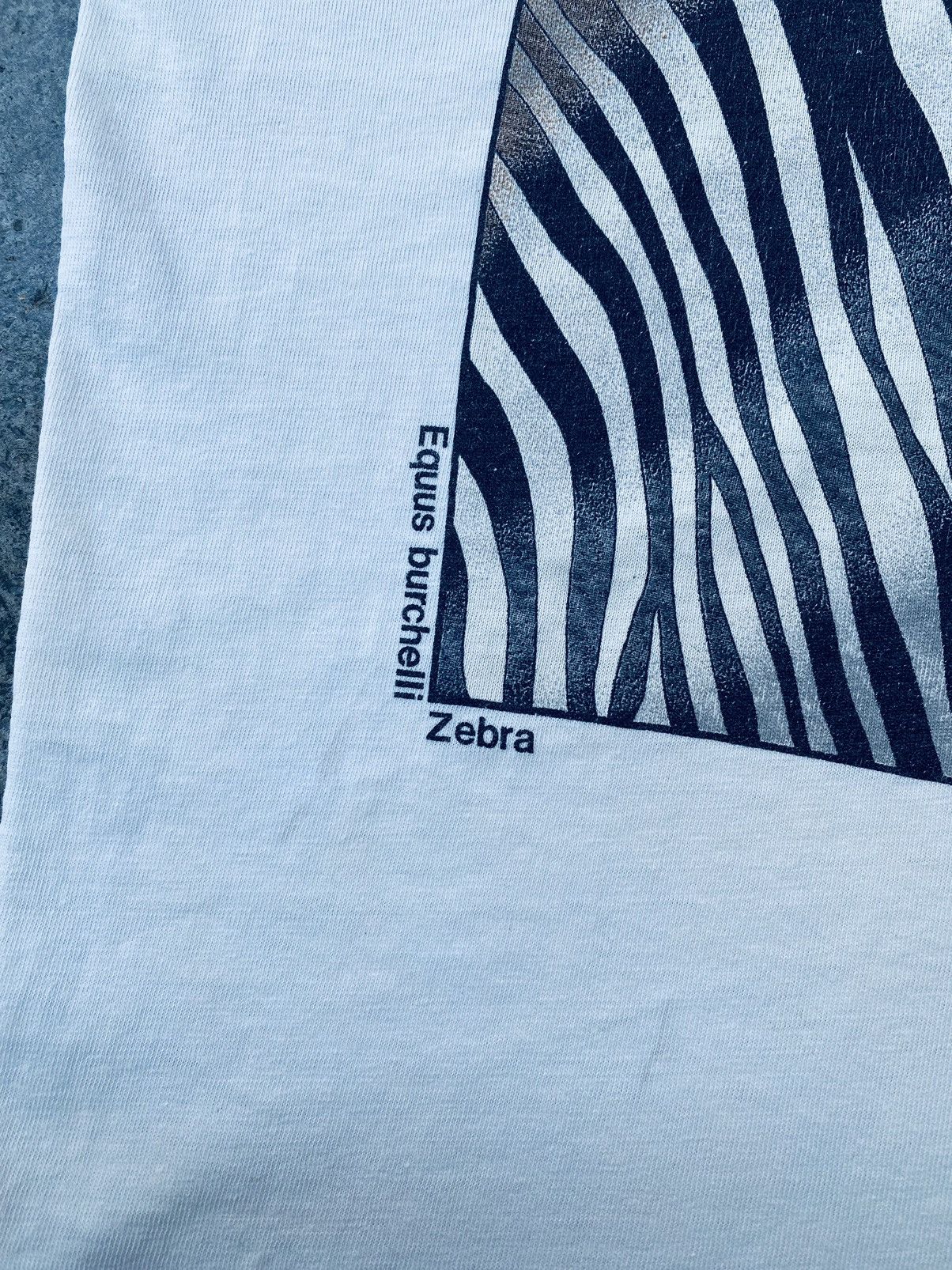 Vintage Vintage 90s Equus Burchelli Zebra Art Tees Size US L / EU 52-54 / 3 - 4 Thumbnail