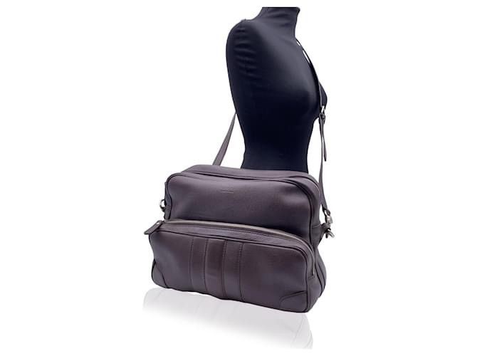 Gucci Gucci Brown Leather Unisex Reporter Messenger Crossbody Bag Size ONE SIZE - 20 Thumbnail