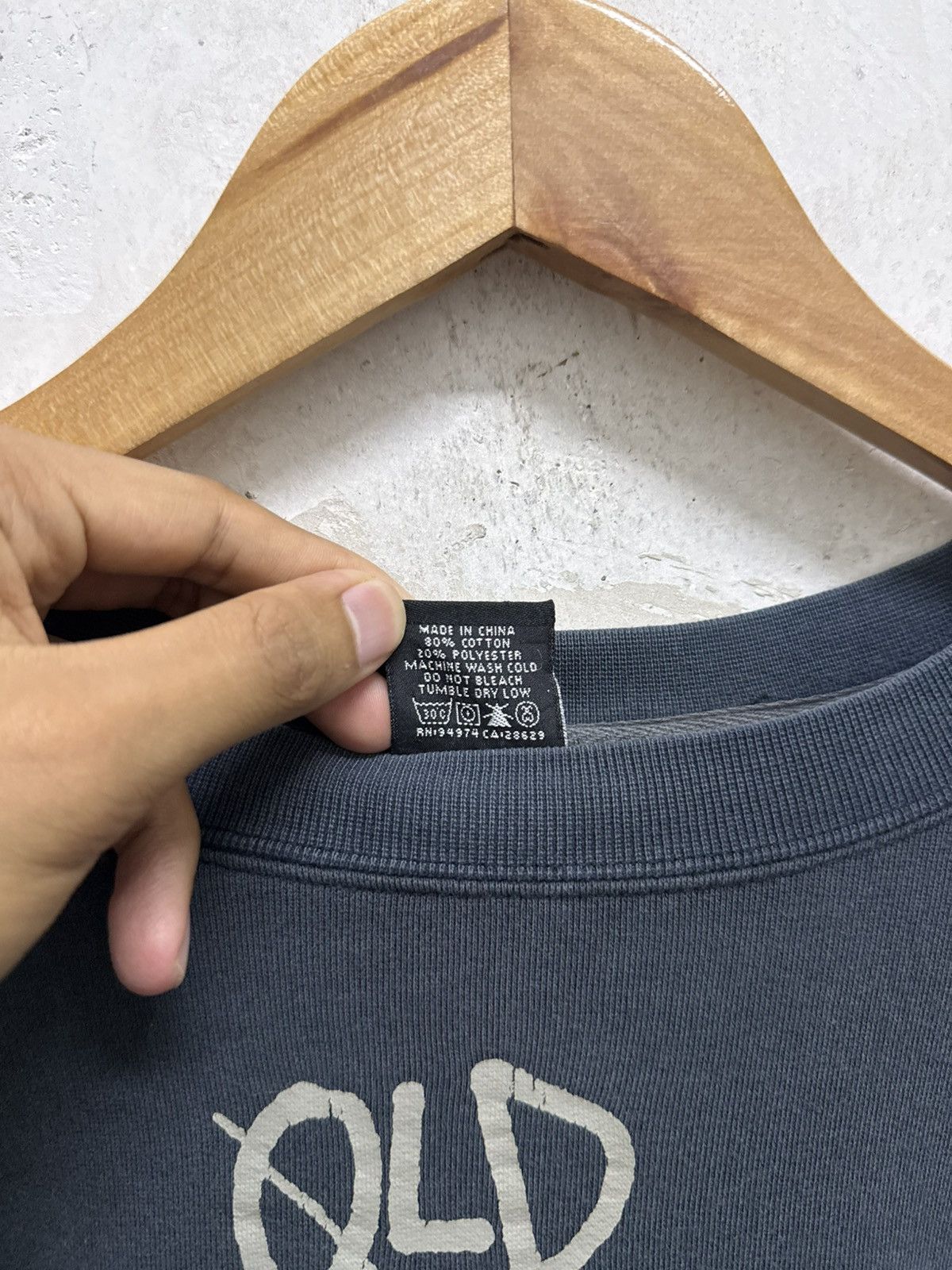 Stussy Vintage 90s Stussy Old Skool Flavour Sweatshirt Size US XL / EU 56 / 4 - 4 Thumbnail