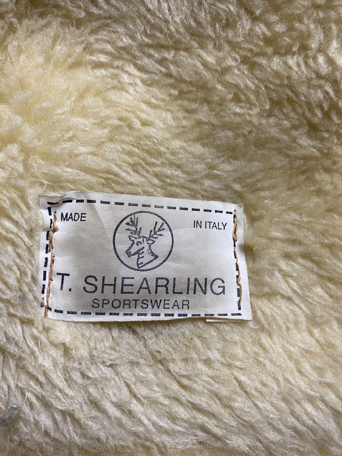 Vintage Shearling leather jacket brown vintage Size US XL / EU 56 / 4 - 10 Thumbnail