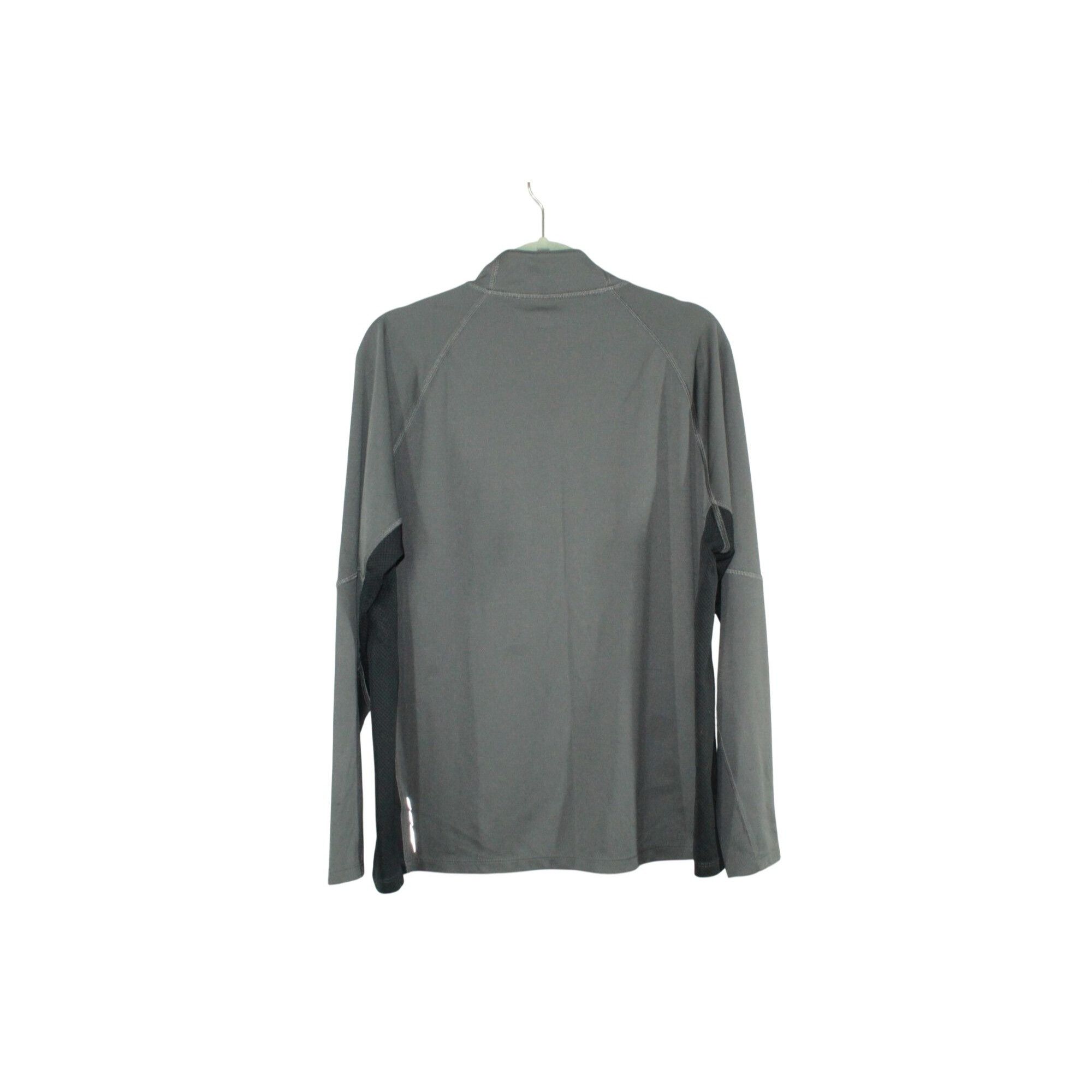 L.L. Bean LL Bean Mens XL Gray Quarter Zip Pullover Outdoor Athletic Size US XL / EU 56 / 4 - 2 Thumbnail