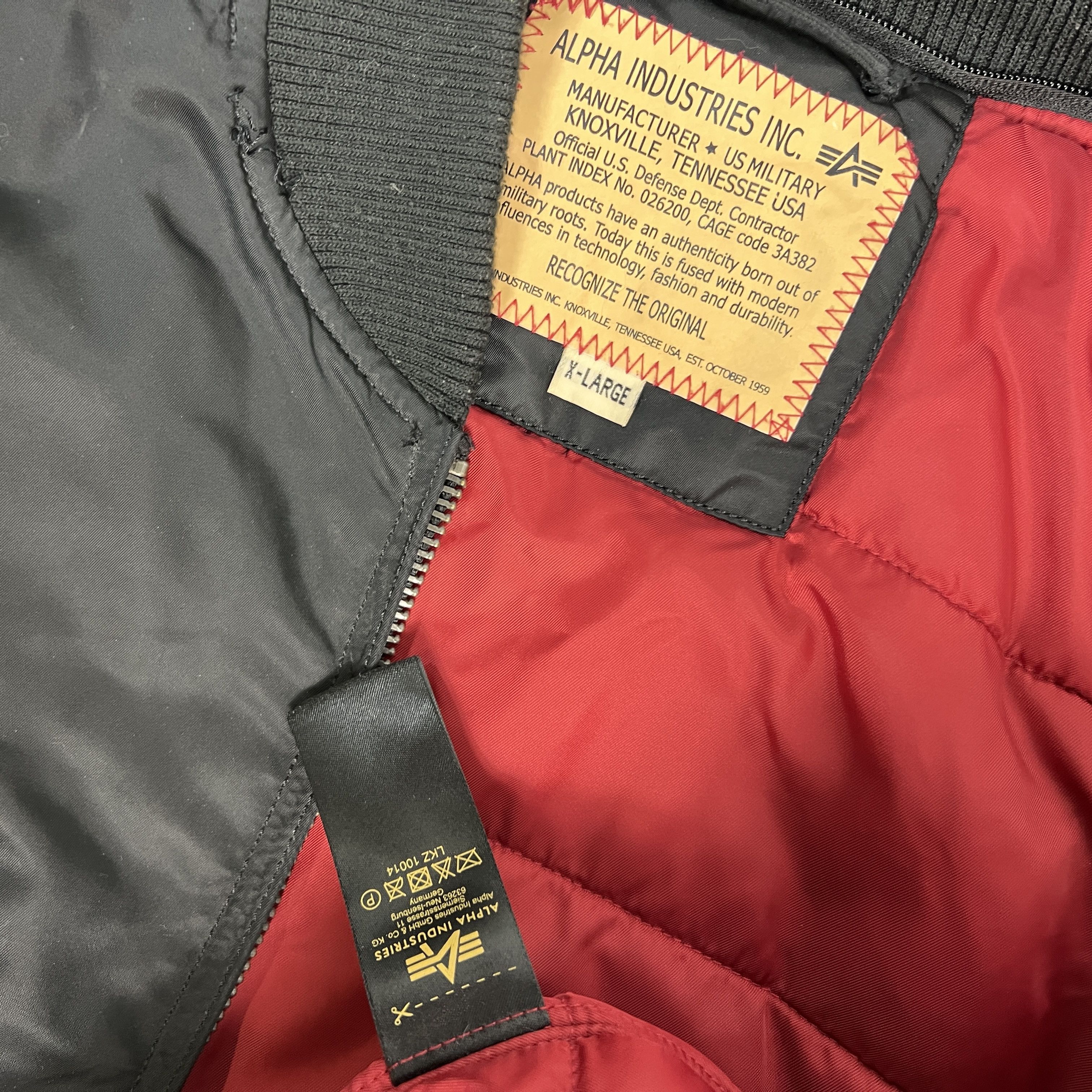 Alpha Industries × Vintage Alpha Industries Bomber Jacket Size US XL / EU 56 / 4 - 6 Thumbnail