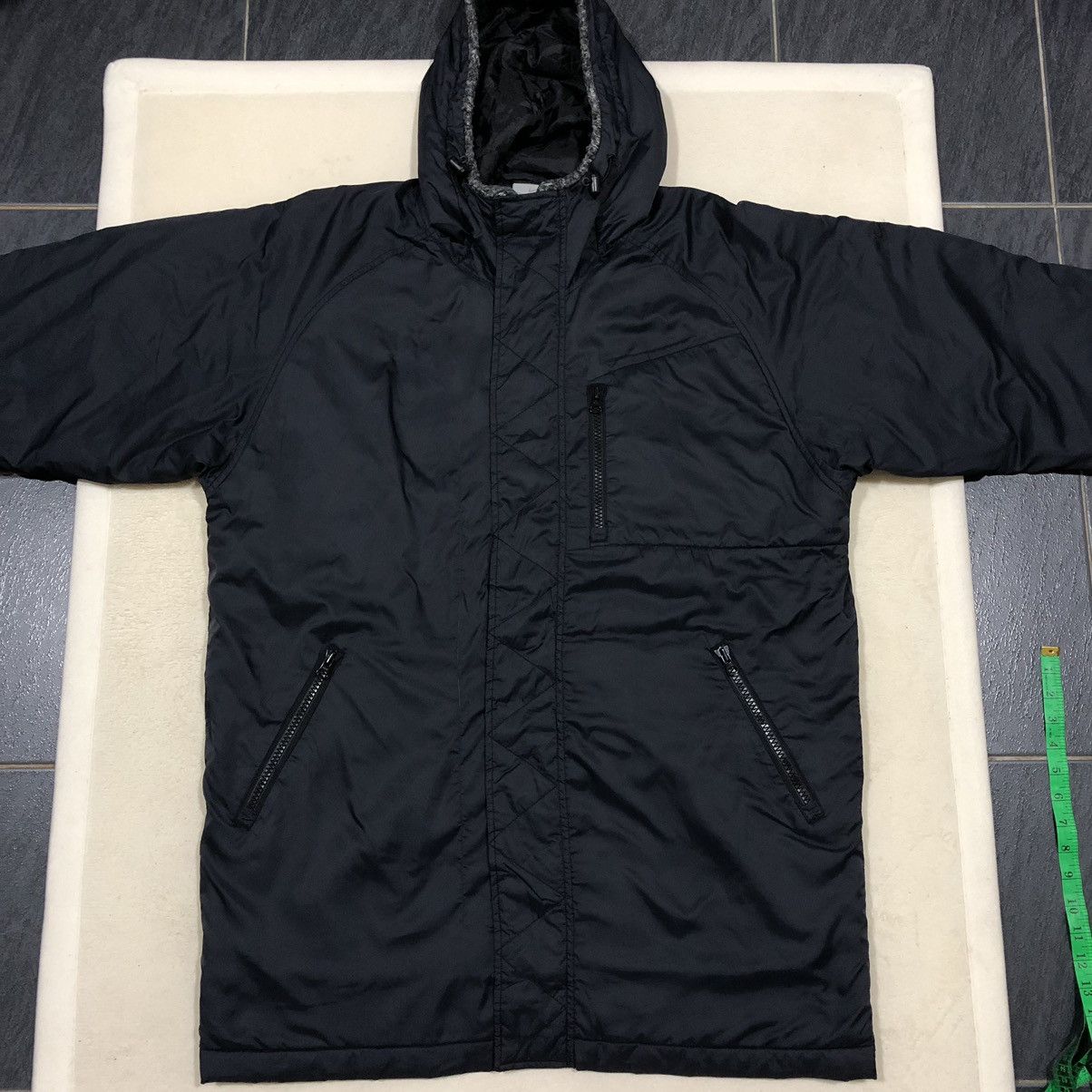 Nike × Vintage VINTAGE Y2K NIKE Long Puffer Jacket Size US L / EU 52-54 / 3 - 1 Thumbnail