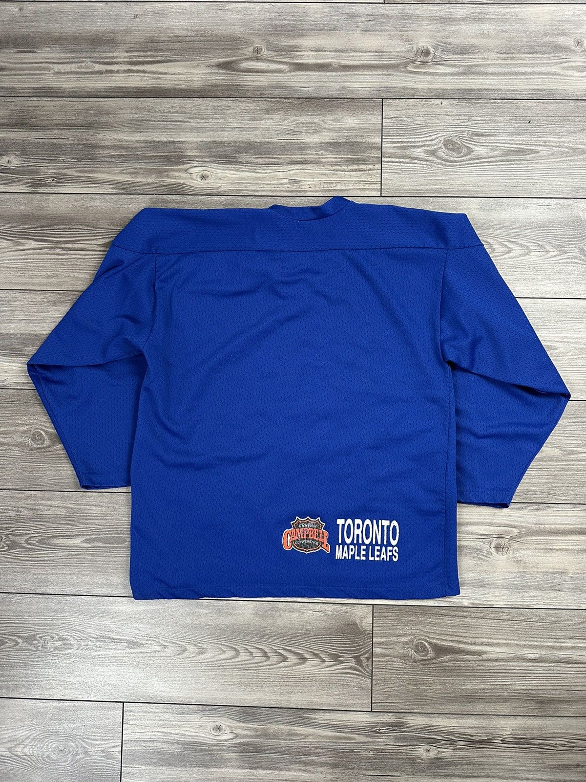 NHL Vintage 90’s Toronto Maple Leafs Raven Athletic Jersey Size US XL / EU 56 / 4 - 2 Thumbnail