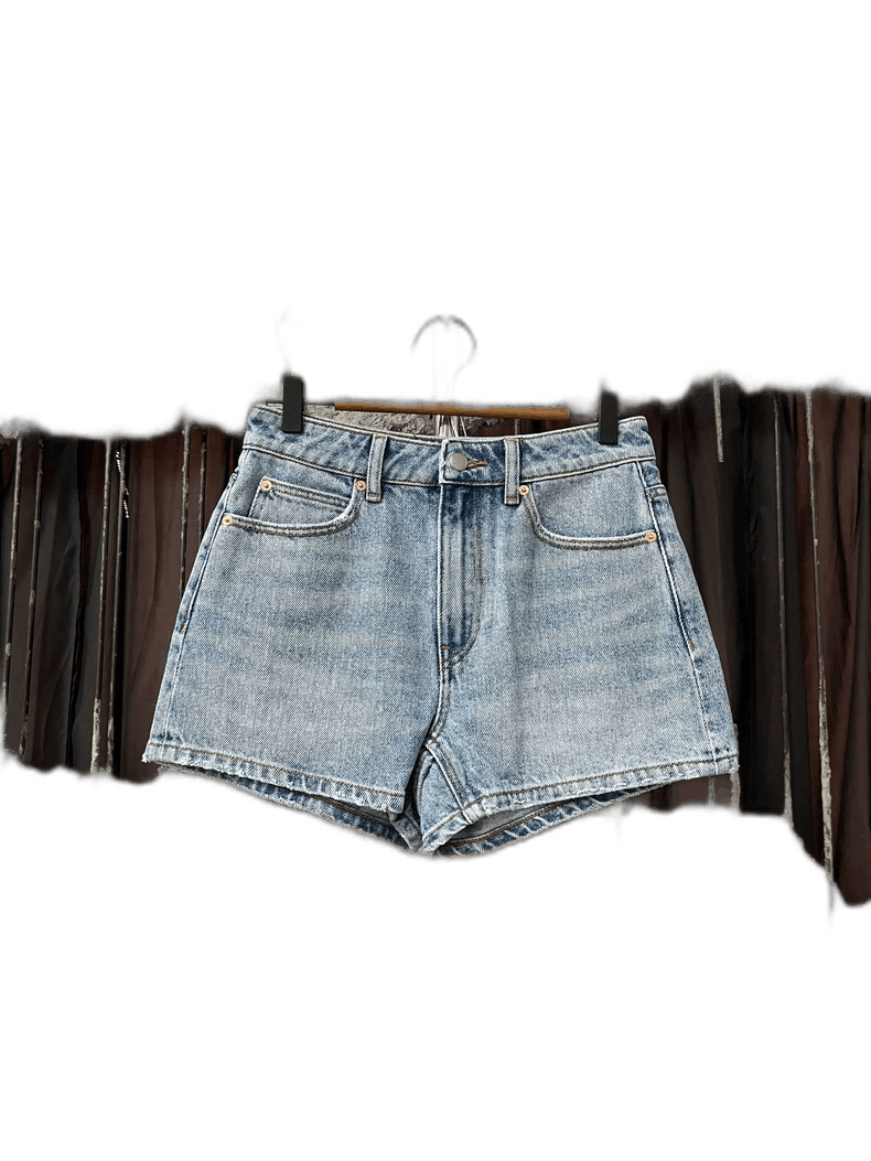 Alexander Wang Alexander Wang Denim Shorts Size 27 Size 27" / US 4 / IT 40 - 1 Thumbnail