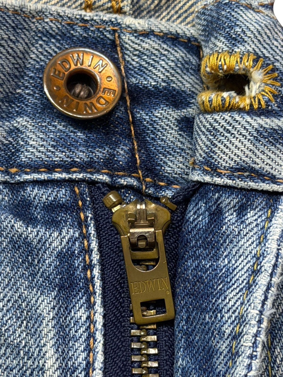 Edwin Vintage Edwin 505X Japan Selvedge Denim | Wide Straight W33 Size US 33 - 12 Thumbnail