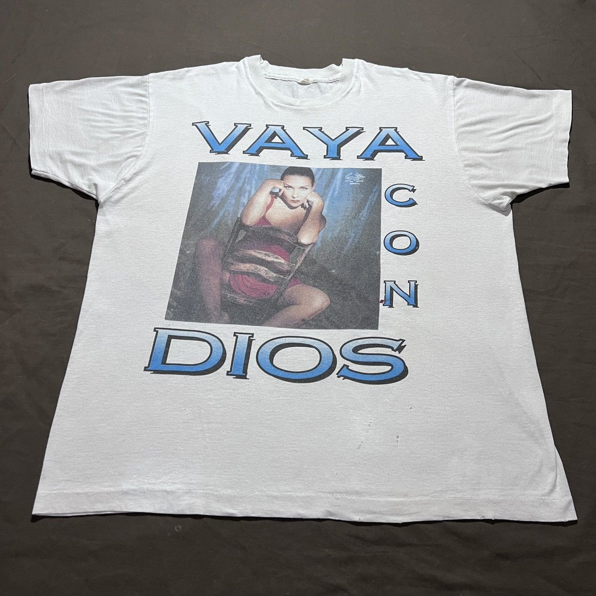 Band Tees Rare Vintage 90s Vaya Con Dios Tour Tee XL jazz rock Blues Size US XL / EU 56 / 4 - 5 Thumbnail
