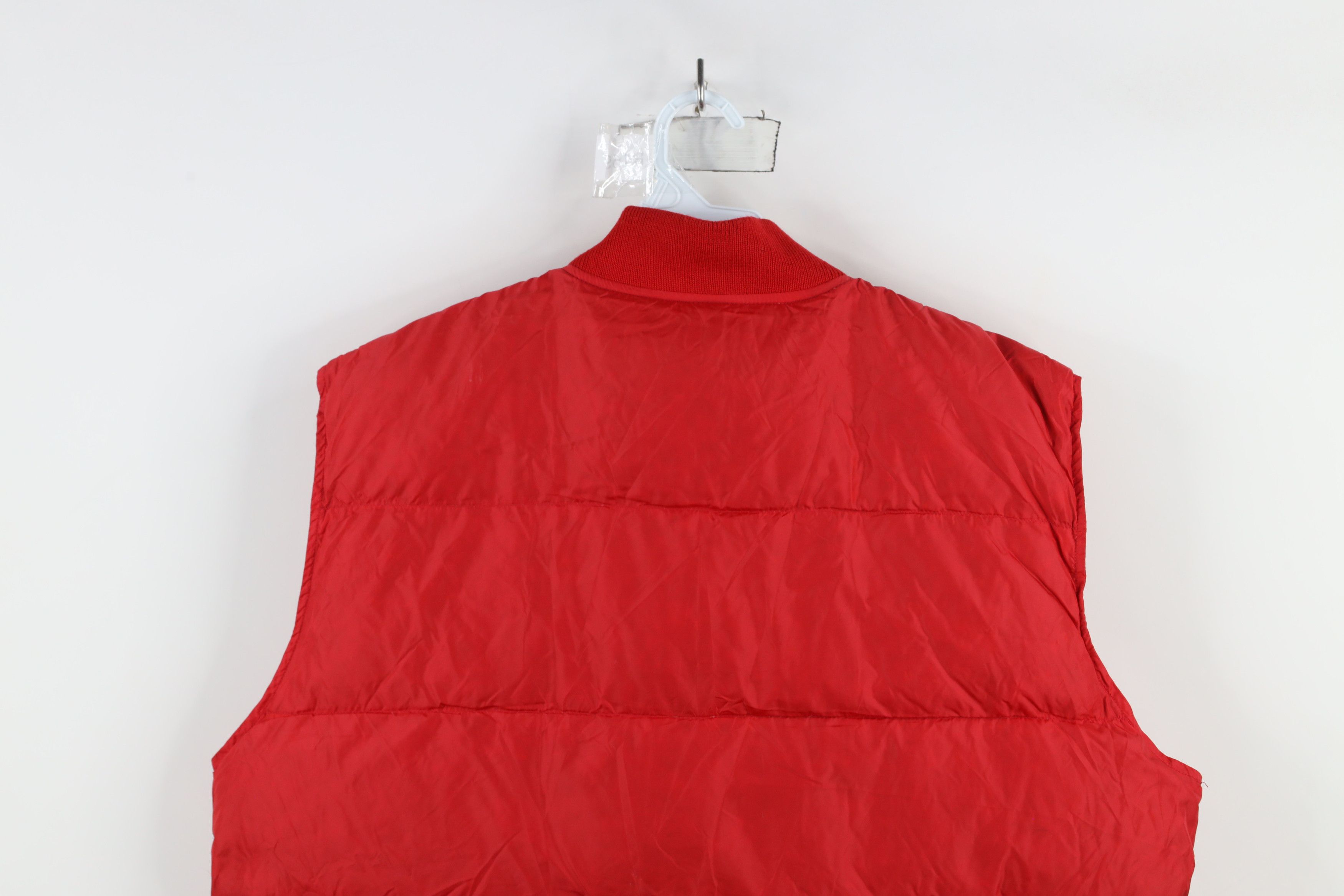 Eddie Bauer × Vintage Vintage 90s Eddie Bauer Goose Down Puffer Vest Jacket Red Size US XL / EU 56 / 4 - 14 Thumbnail