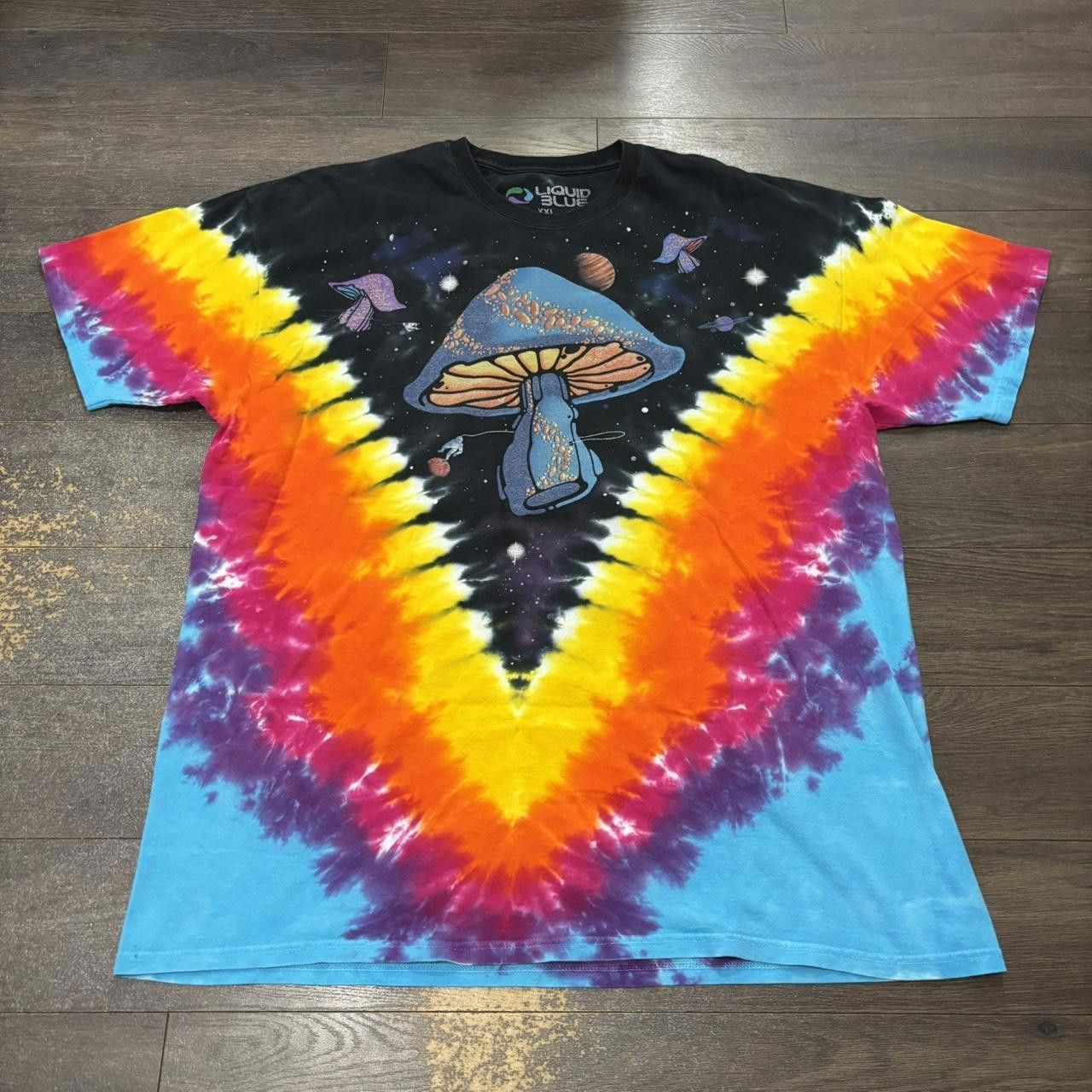 Liquid Blue liquid blue mushroom tie dye t shirt XXL Size US XXL / EU 58 / 5 - 3 Thumbnail
