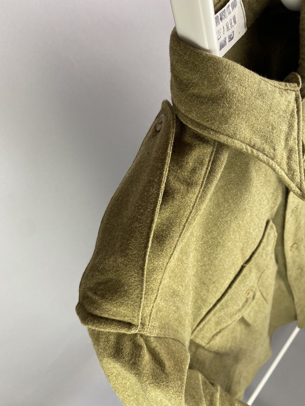 Vintage Vintage 1953 British Army Wool Field Shirt - Size 1 Size US M / EU 48-50 / 2 - 5 Thumbnail