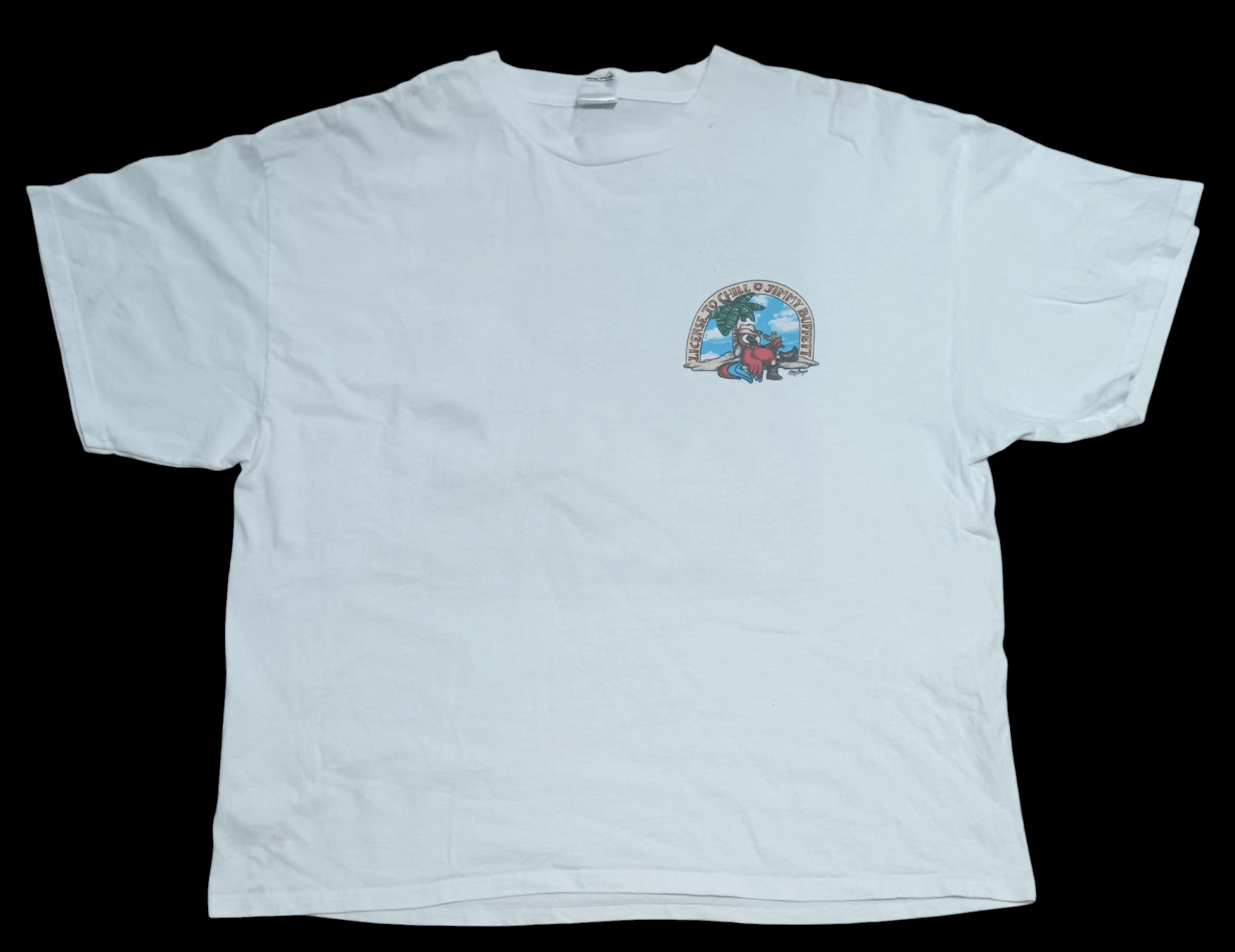 Band Tees × Vintage VINTAGE Y2K JIMMY BUFFET TOUR SHIRT Size US XXL / EU 58 / 5 - 1 Thumbnail
