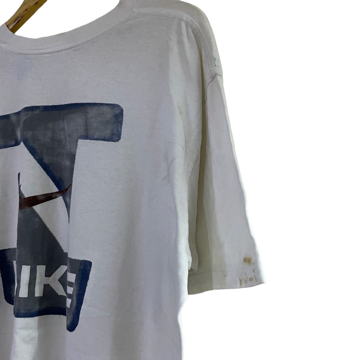 Nike × Vintage Vintage 90’s Nike Swoosh Size US XL / EU 56 / 4 - 4 Thumbnail