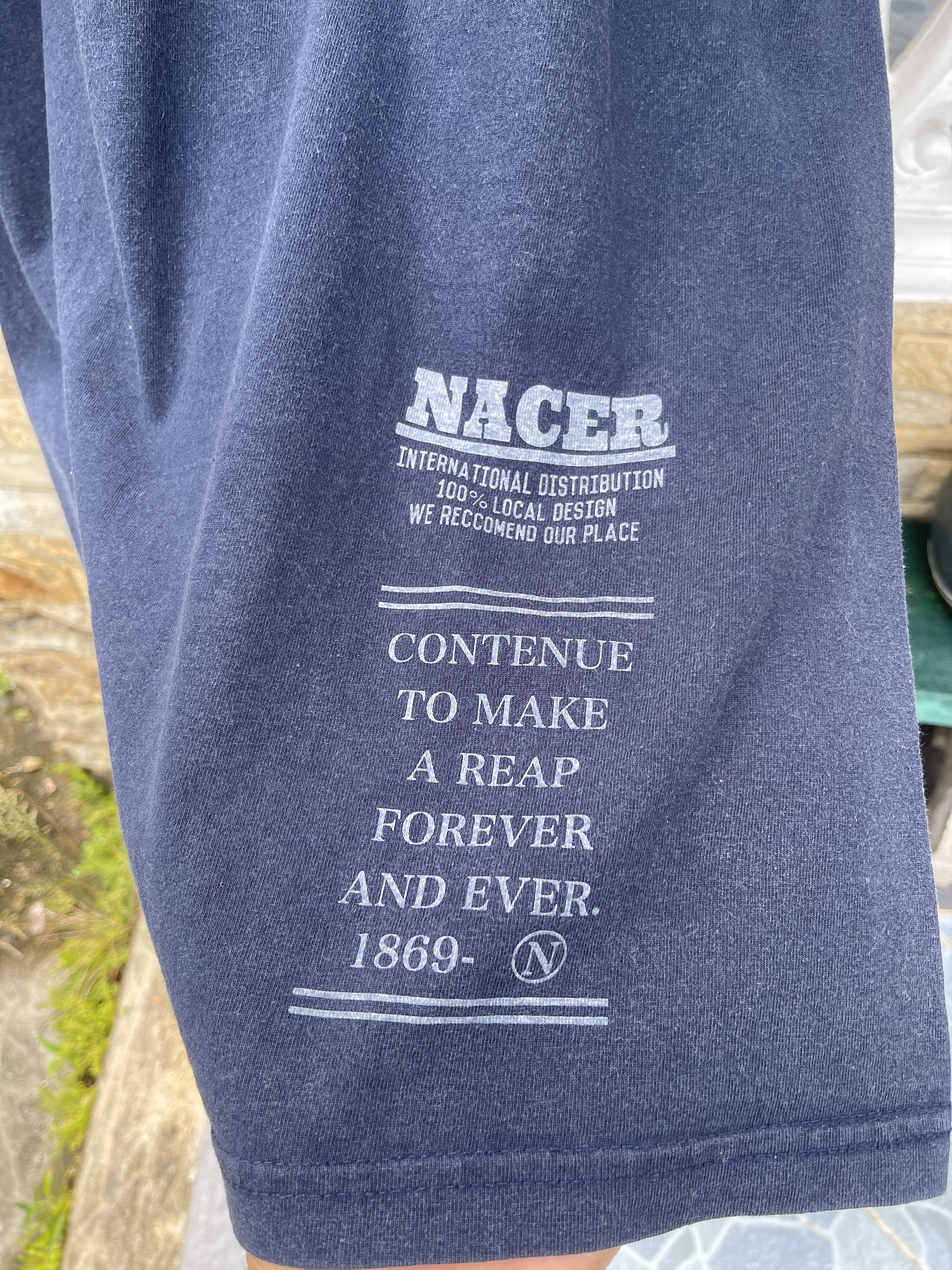 Vintage Last Drop🔥Rare🔥Vintage NACER Sun Faded Tee Size US L / EU 52-54 / 3 - 4 Thumbnail