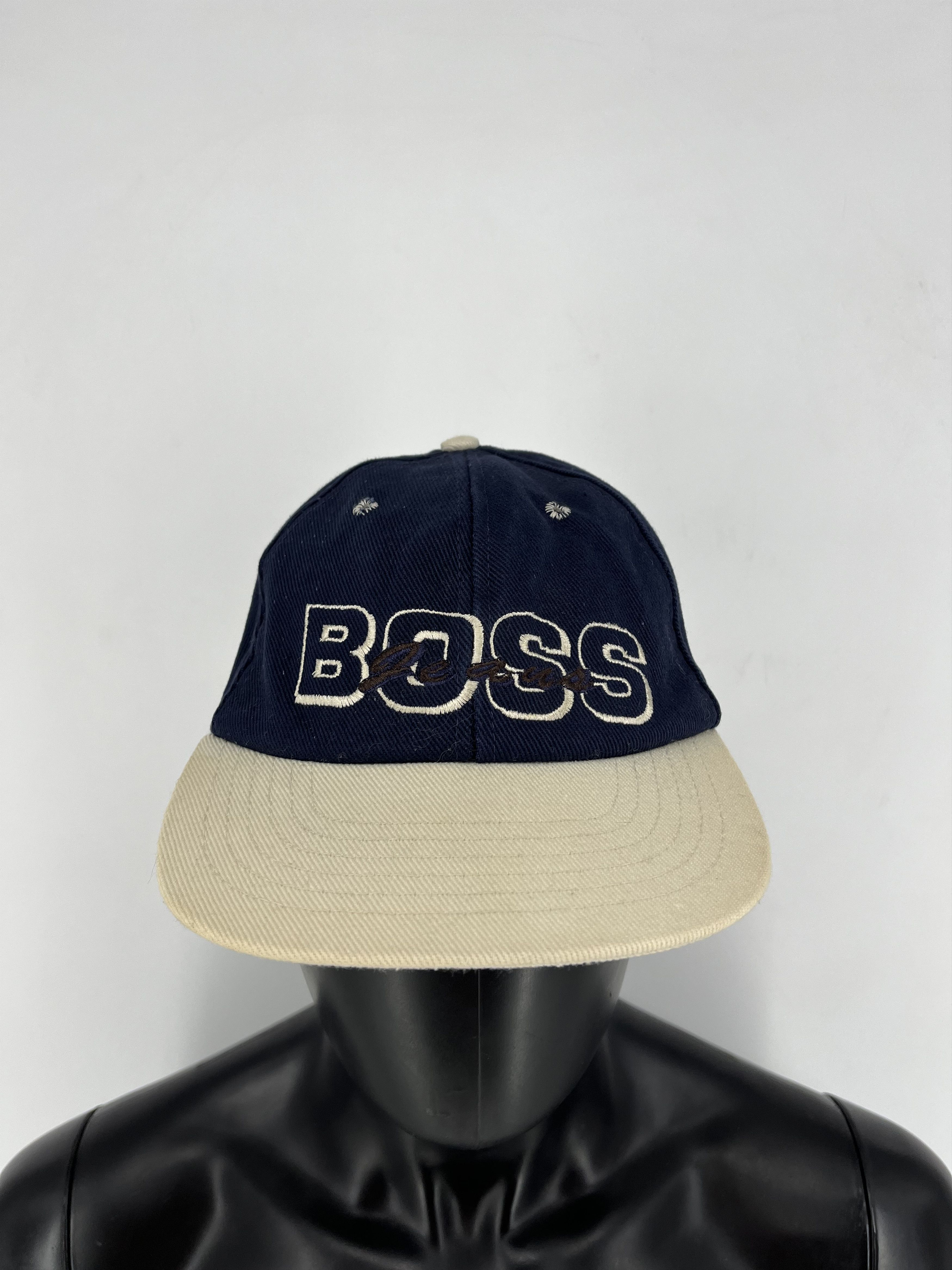 Hugo Boss × Vintage Vintage Boss Jeans Vintage 90s Cap Big Logo Size ONE SIZE - 1 Thumbnail