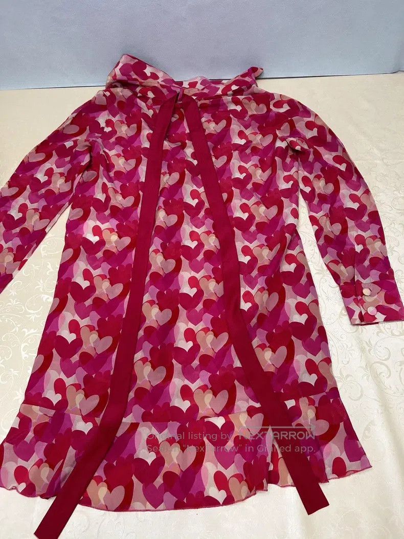 Valentino Valentino Love print dress Size S / US 4 / IT 40 - 3 Thumbnail