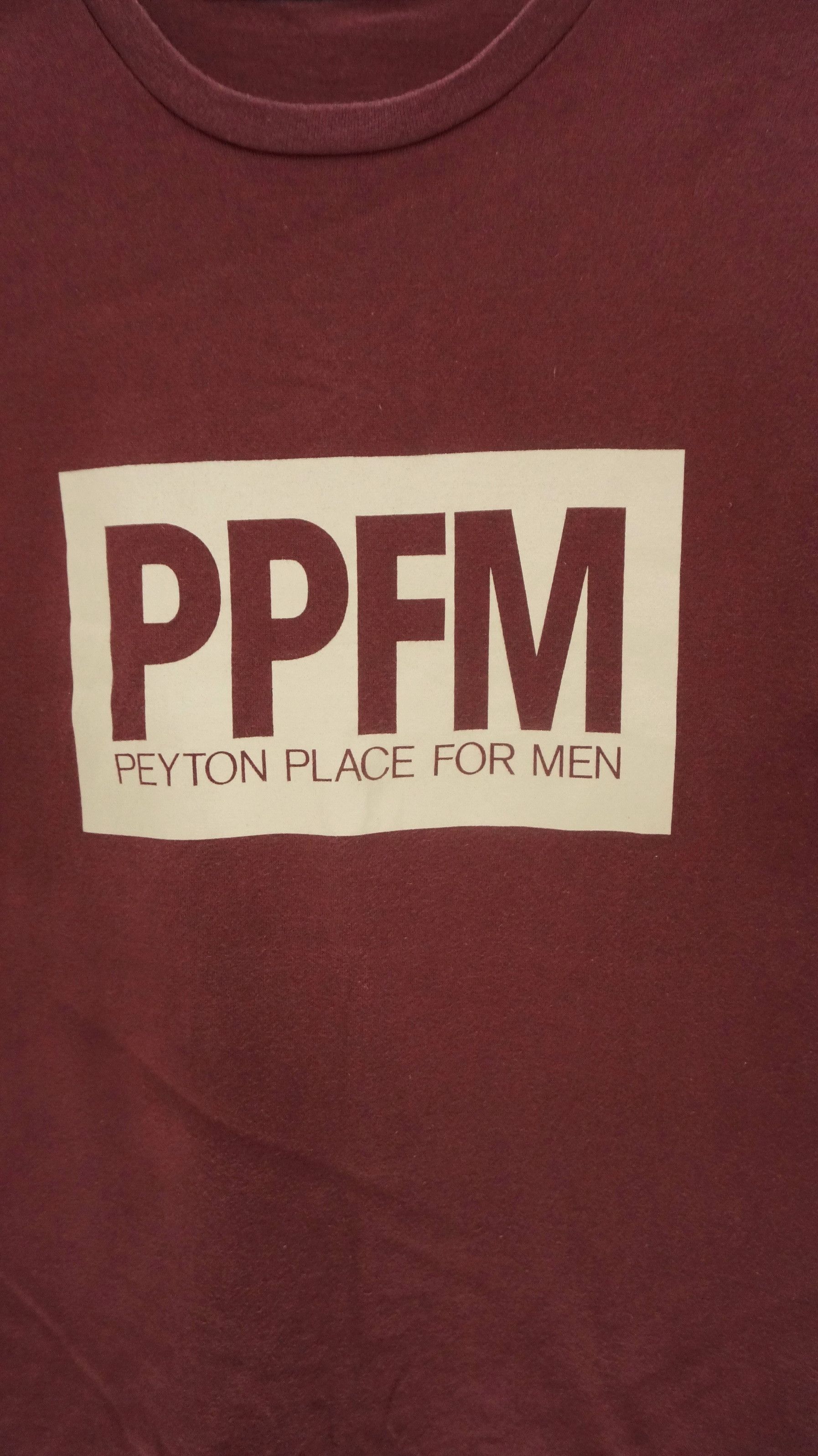 Japanese Brand 🔥 Vintage PPFM Peyton Place For Men T-Shirt Size US S / EU 44-46 / 1 - 2 Thumbnail
