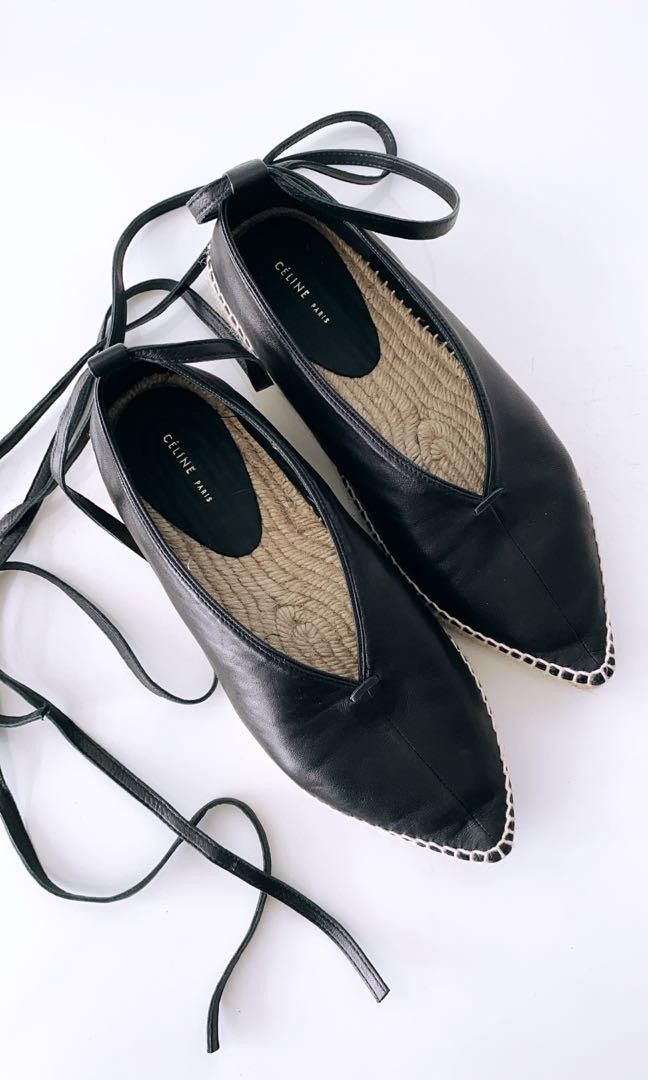 Celine Old Céline Strappy flat Size US 6 / IT 36 - 1 Thumbnail