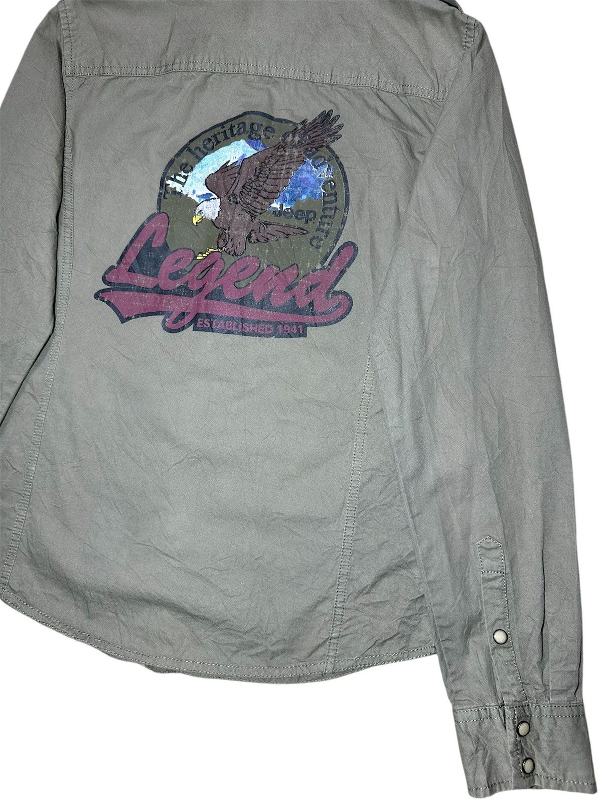 Jeep Jeep utility shirt is a vintage button-up Size US M / EU 48-50 / 2 - 6 Thumbnail