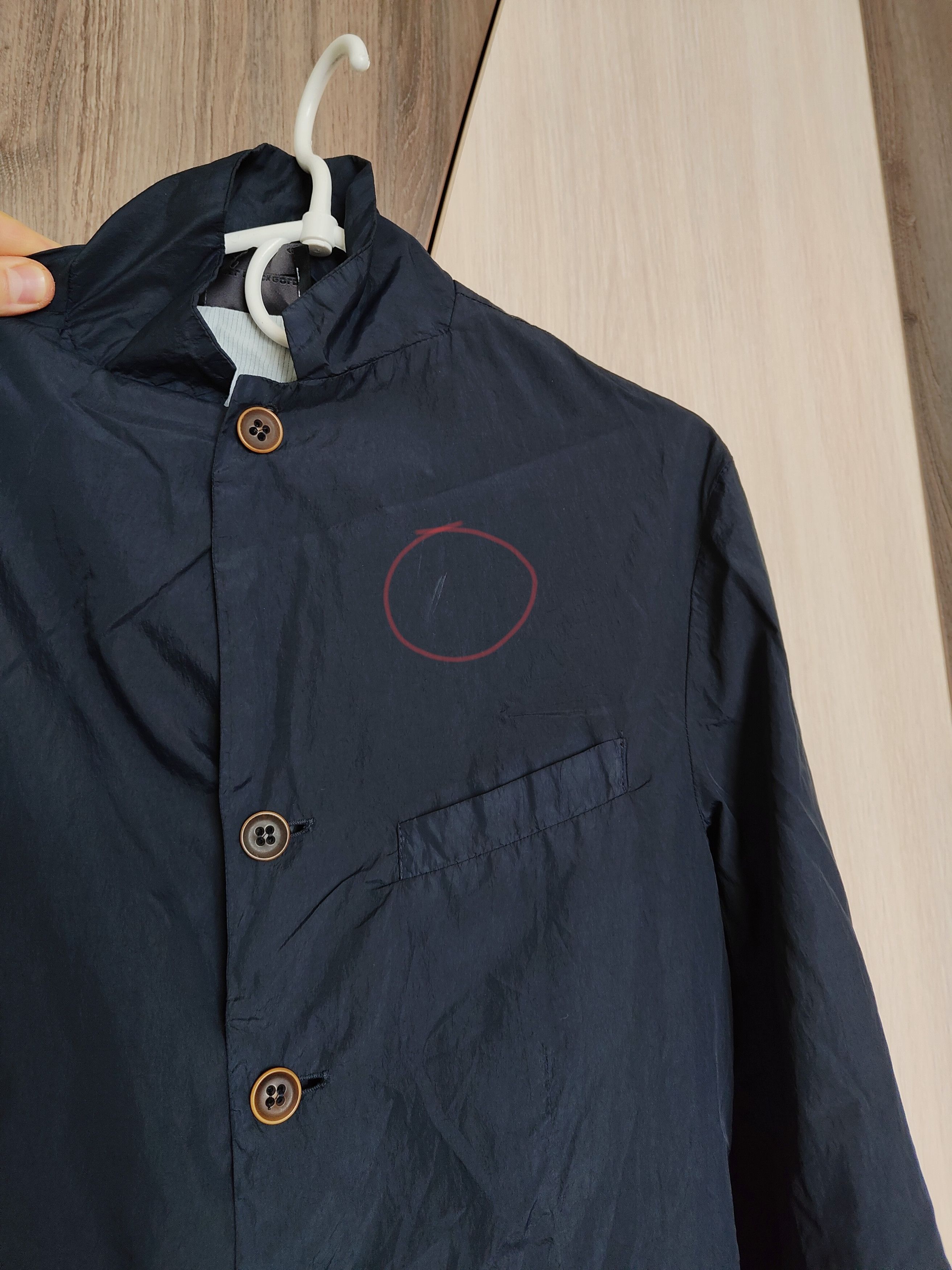 Diesel Diesel Nylon Jacket Shirt Overshirt Diesel Black Gold Blazer Size US S / EU 44-46 / 1 - 4 Thumbnail