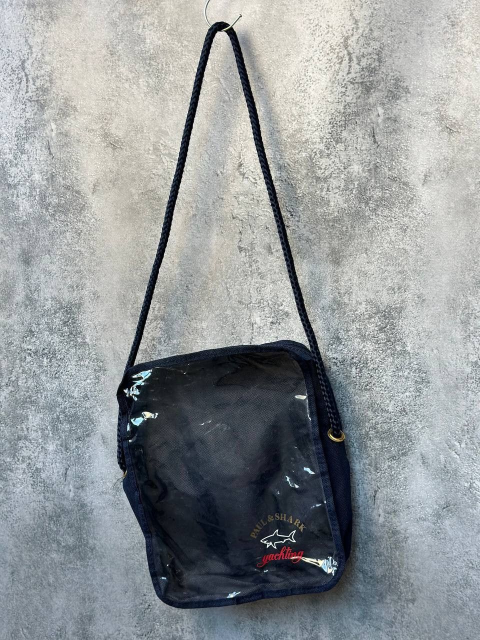 Paul & Shark Paul & Shark Yachting Transparent Sailor Bag Navy Blue Logo Size ONE SIZE - 1 Thumbnail