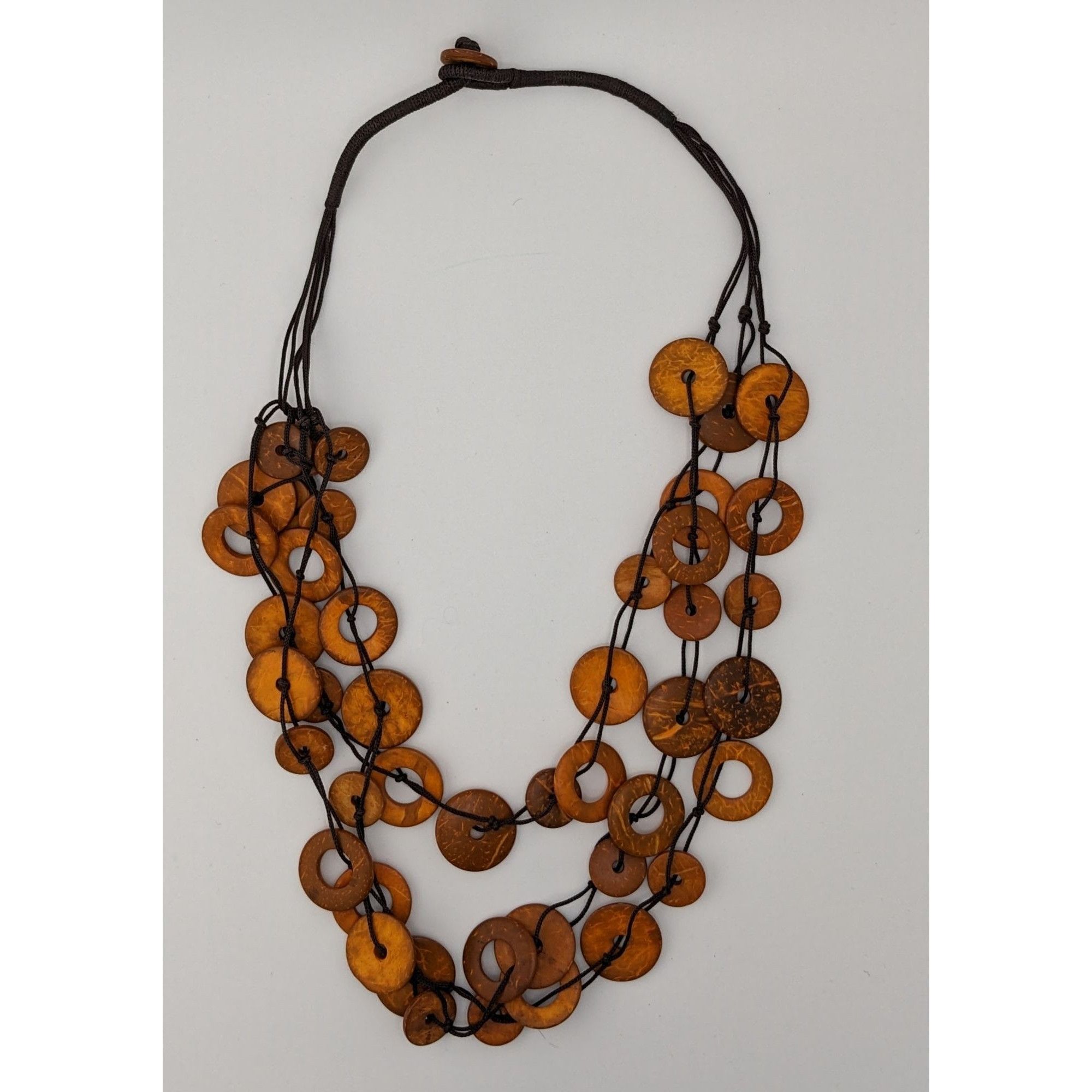 Other Paparazzi Wonderfully Walla Walla Necklace With Brown Coconu Size ONE SIZE - 4 Thumbnail