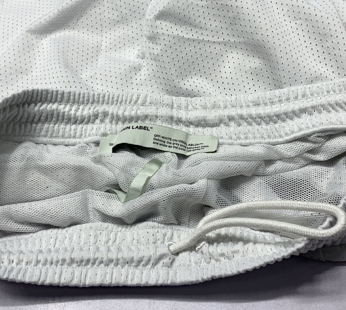 Off-White OFF-WHITE 20SS Mesh Shorts Size US 34 / EU 50 - 6 Thumbnail