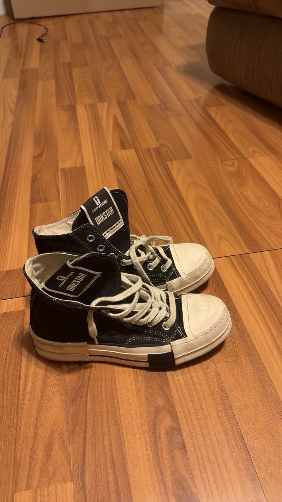 Converse × Rick Owens Drkshdw Rick Owen Coverse Collab Size US 6 / EU 39 - 7 Thumbnail