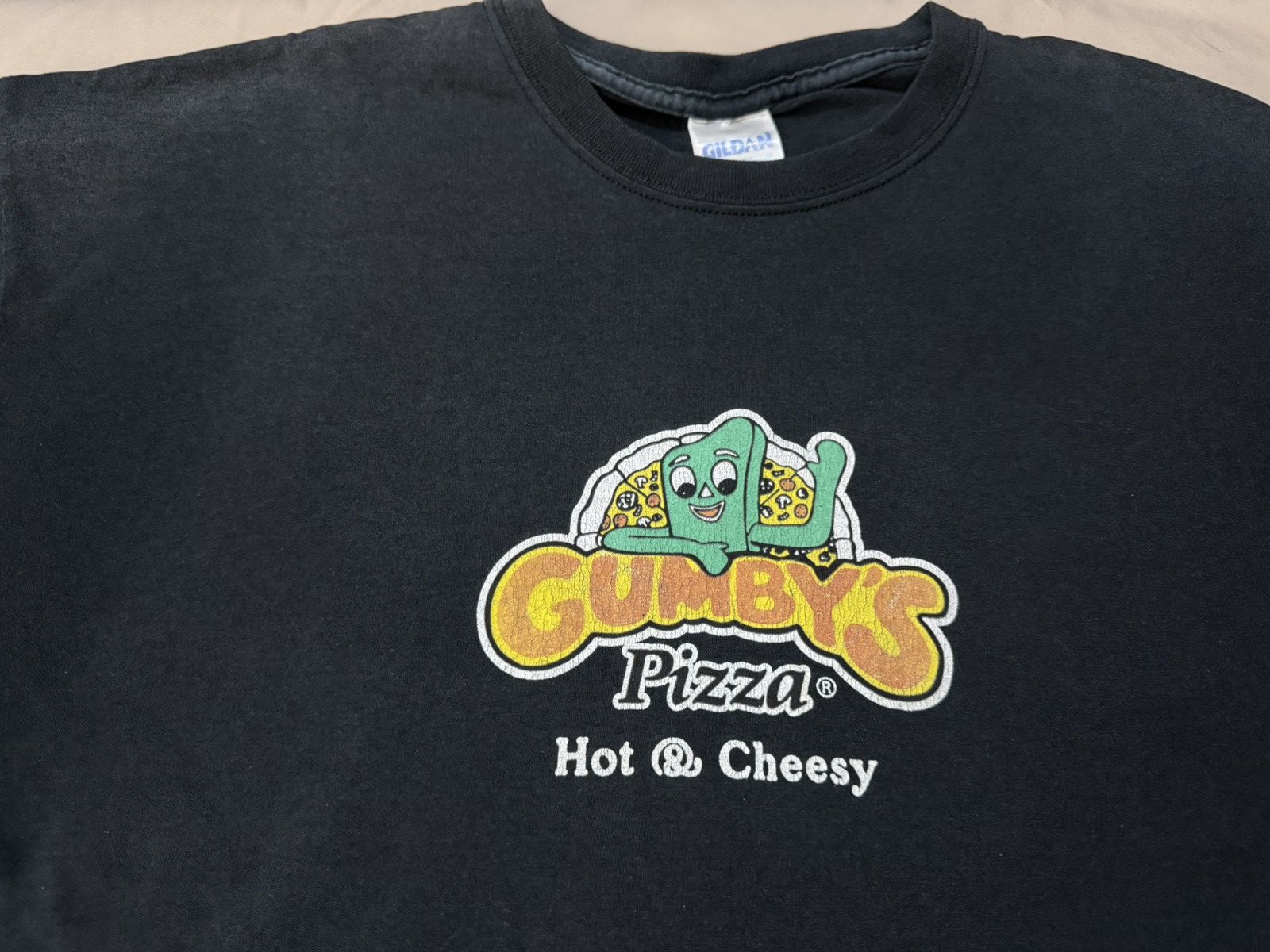 Vintage Vintage 00s Gumby’s Pizza T-Shirt Size US XL / EU 56 / 4 - 3 Thumbnail