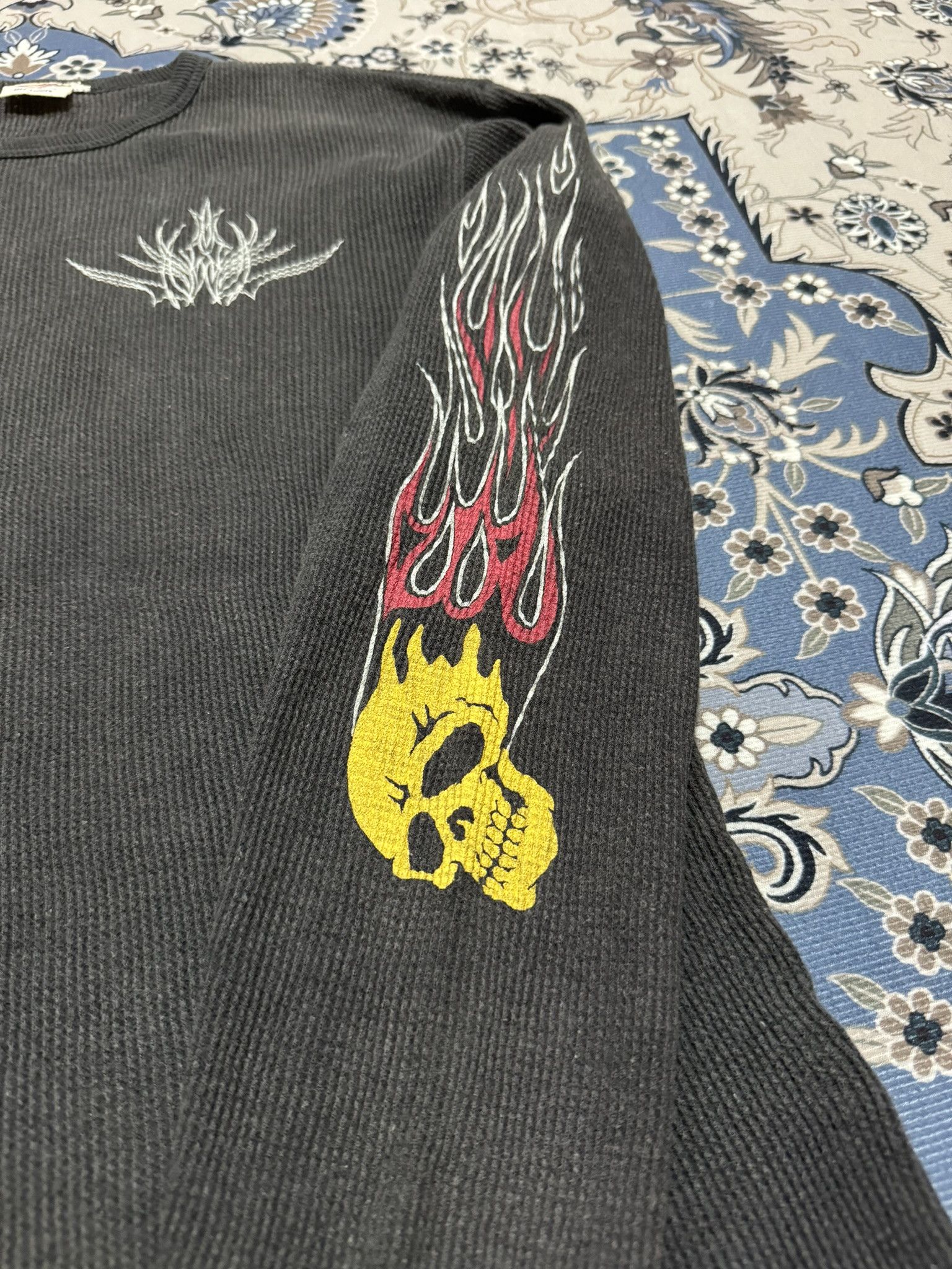 Daytona × Harley Davidson × Vintage Vintage Motorcycle Customs Factory Daytona 24th Flame Tee Size US M / EU 48-50 / 2 - 5 Thumbnail