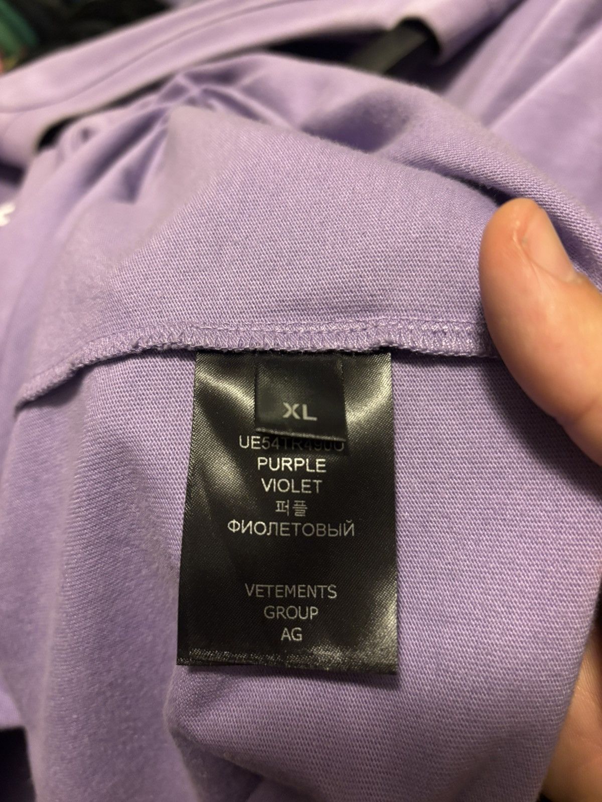 Vetements VETEMENTS UPSIDE DOWN T-SHIRT Size US XL / EU 56 / 4 - 7 Thumbnail