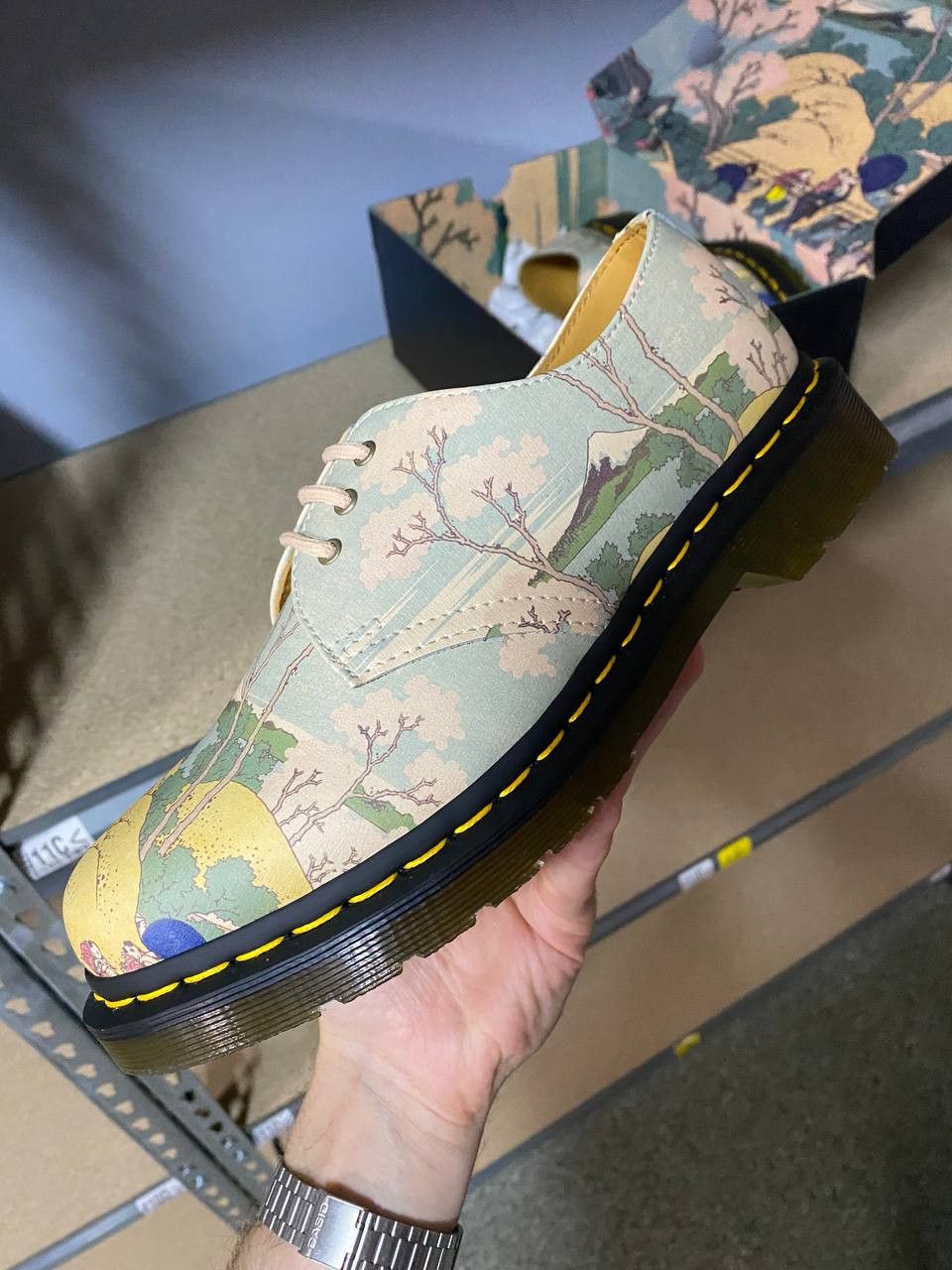 Dr. Martens The Met 1461 Fuji Leather Shoes Size US 8 / IT 38 - 1 Thumbnail