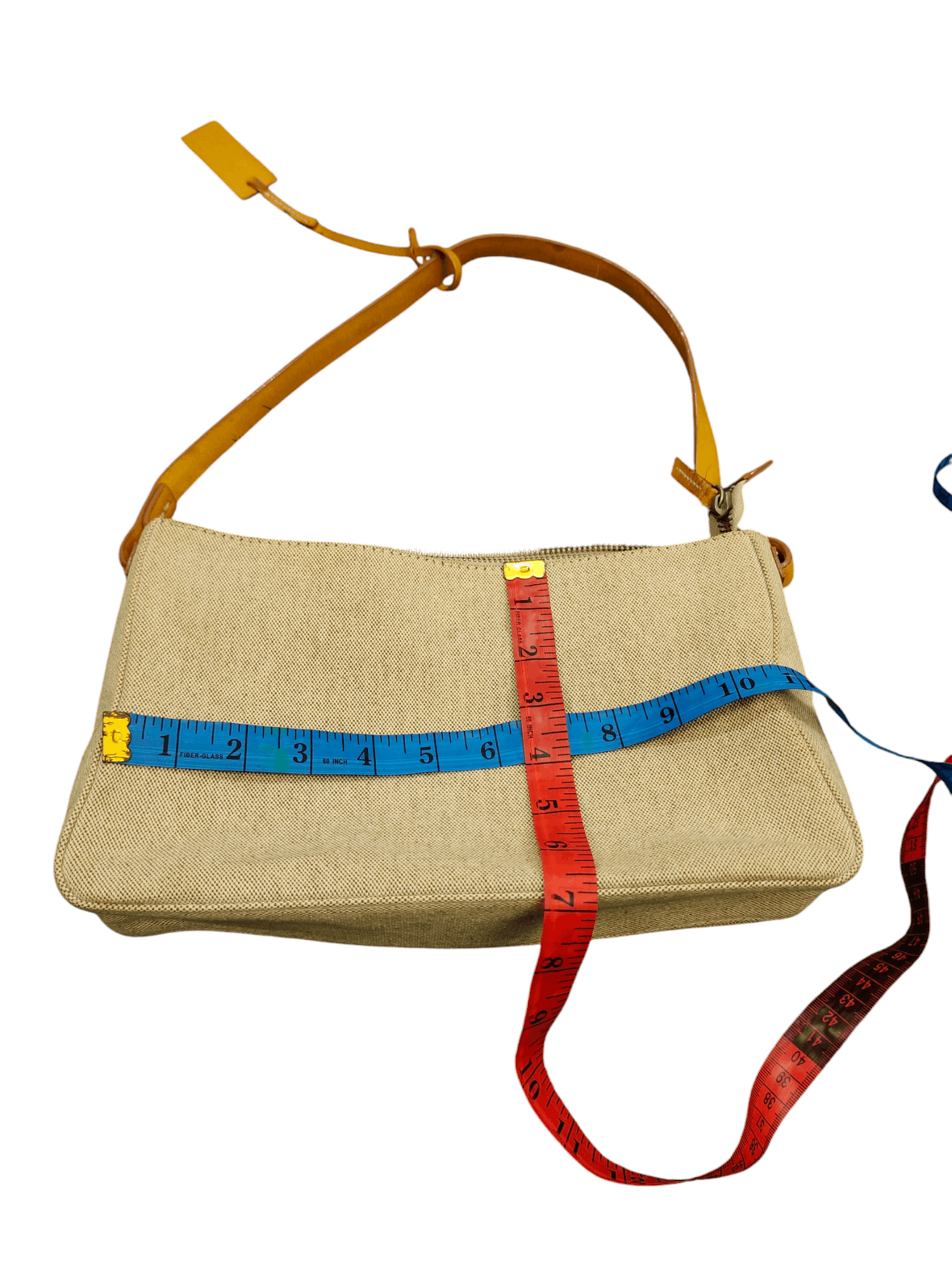 Junko Shimada Vintage Junko Shimada Japan Canvas Mix Leather Shoulder Bag Size ONE SIZE - 13 Thumbnail