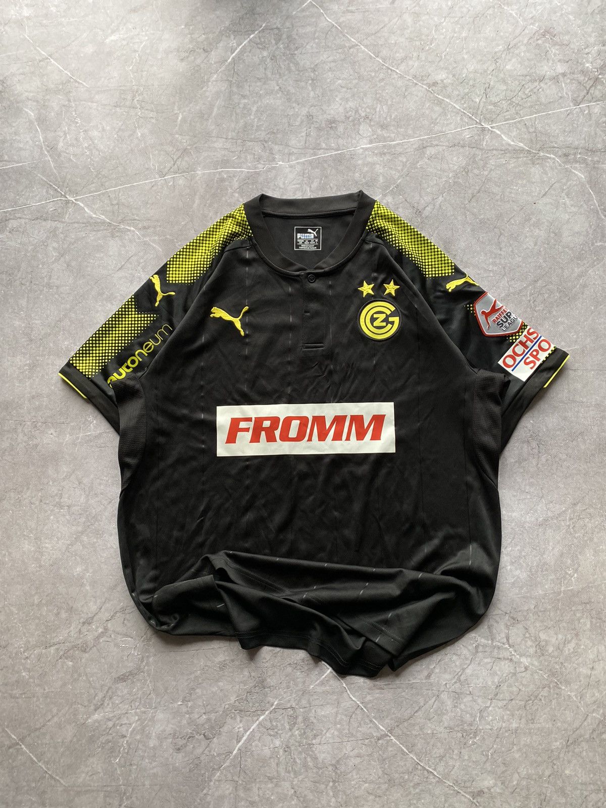 Puma Vintage 2017/18 Puma Zürich # 17 Ricci Away Soccer Jersey Size US L / EU 52-54 / 3 - 2 Thumbnail