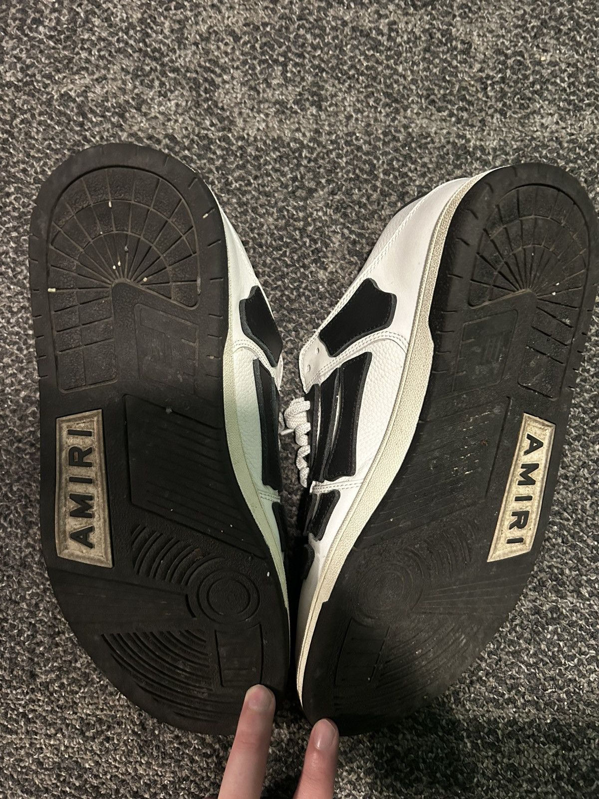 Amiri Amiri skel low top Size US 11 / EU 44 - 4 Thumbnail