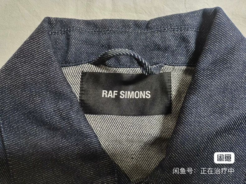 Raf Simons Raf simons Oversized leather brand jacket Size US M / EU 48-50 / 2 - 4 Thumbnail