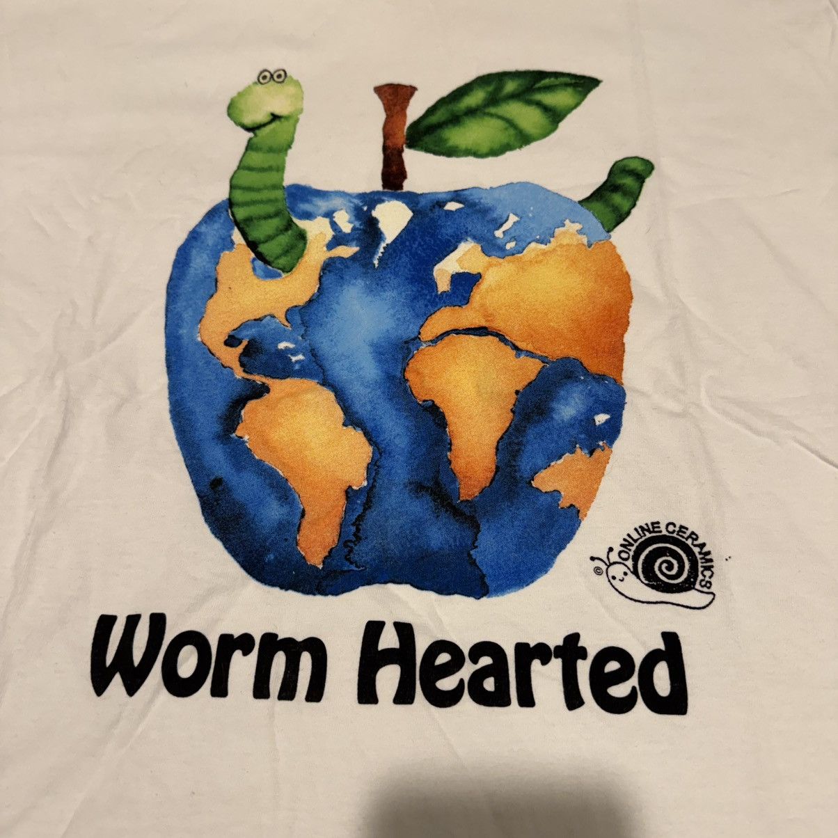 Online Ceramics Online Ceramics Worm Hearted Tee Size US L / EU 52-54 / 3 - 2 Thumbnail