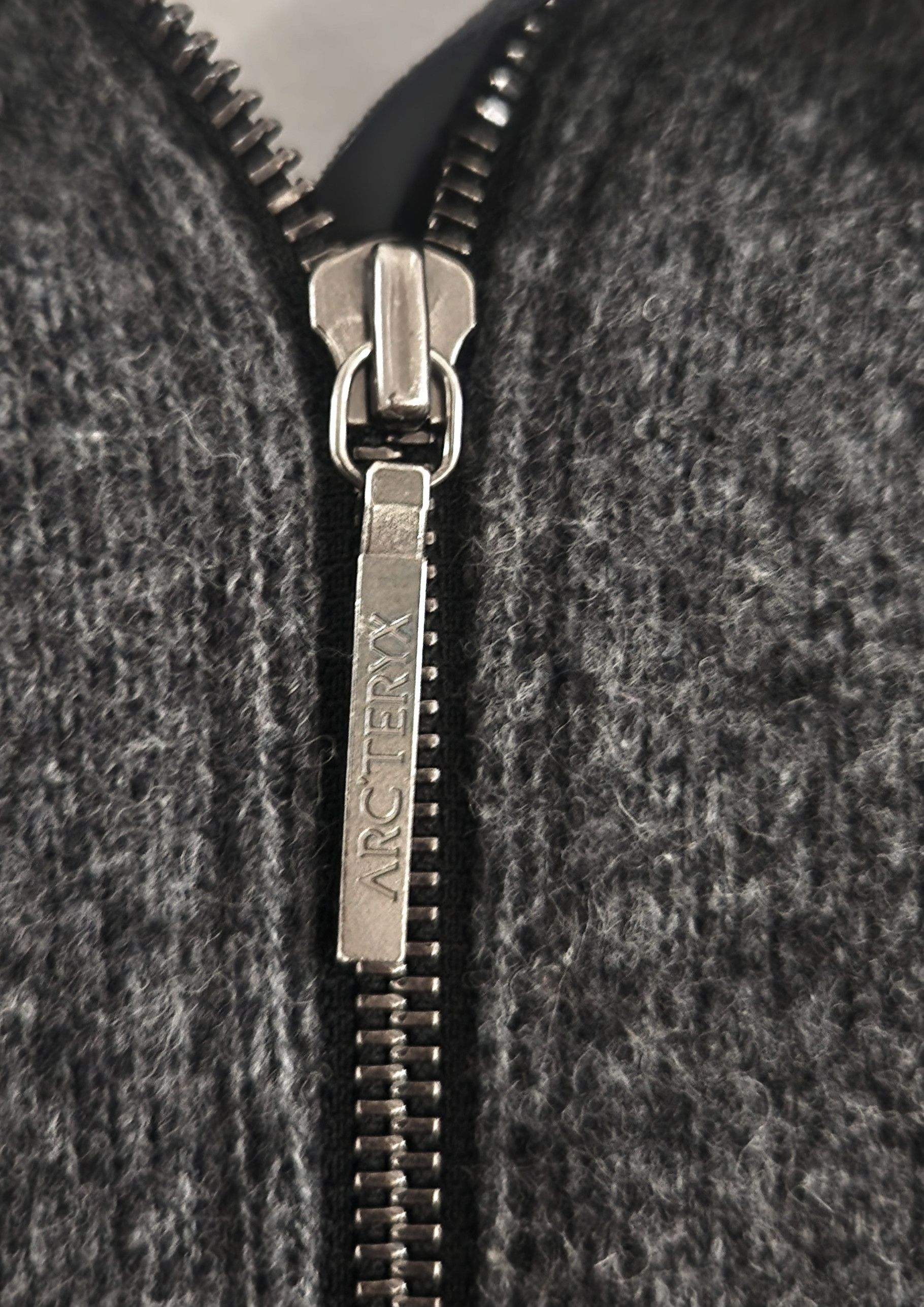 Arc'teryx Arc'teryx Vintage Grey black Fleece Full Zip Jacket Small Size S / US 4 / IT 40 - 4 Thumbnail