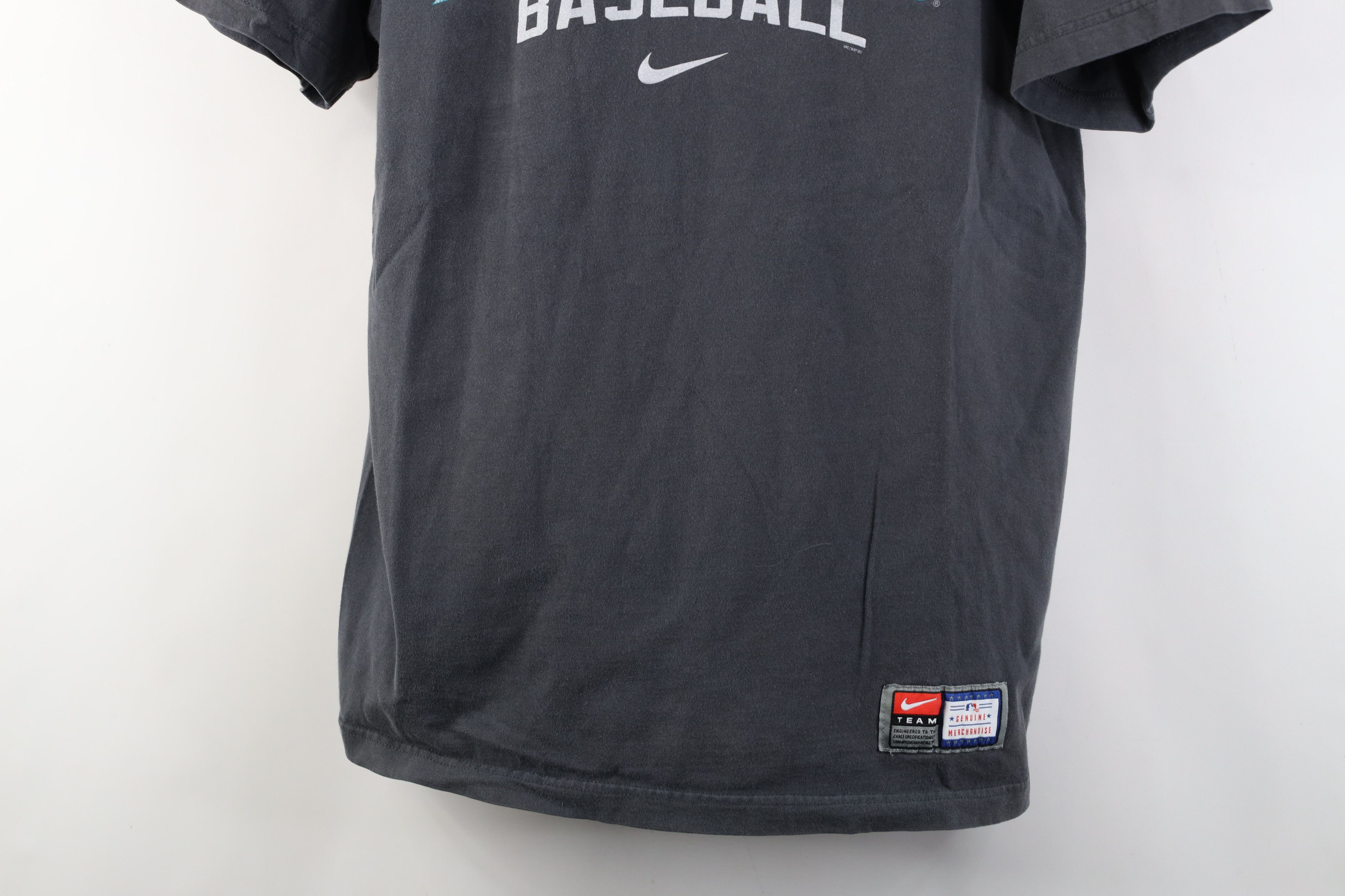 Nike Vintage Y2K Nike Swoosh Seattle Mariners Baseball T-Shirt Size US L / EU 52-54 / 3 - 3 Thumbnail