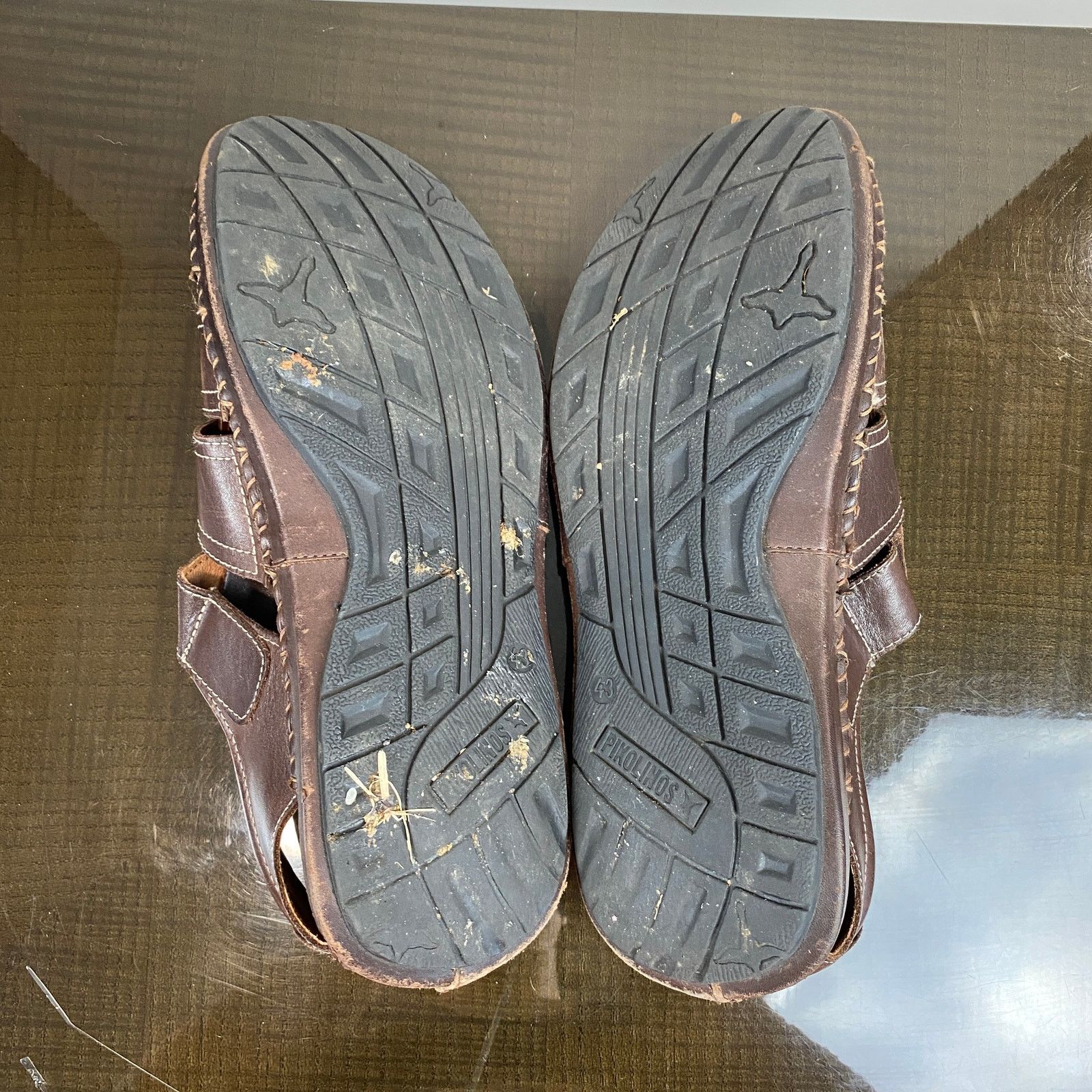 Other Pikolinos Tarifa Leather Fisherman Slip On Sandals 43/9-9.5 Size US 9 / EU 42 - 7 Thumbnail