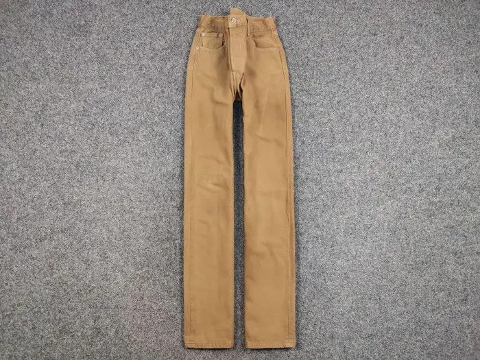 Levi's Vintage 90's Levi’s 501 Beige Faded Denim Jeans Pants Size US 30 / EU 46 - 1 Thumbnail
