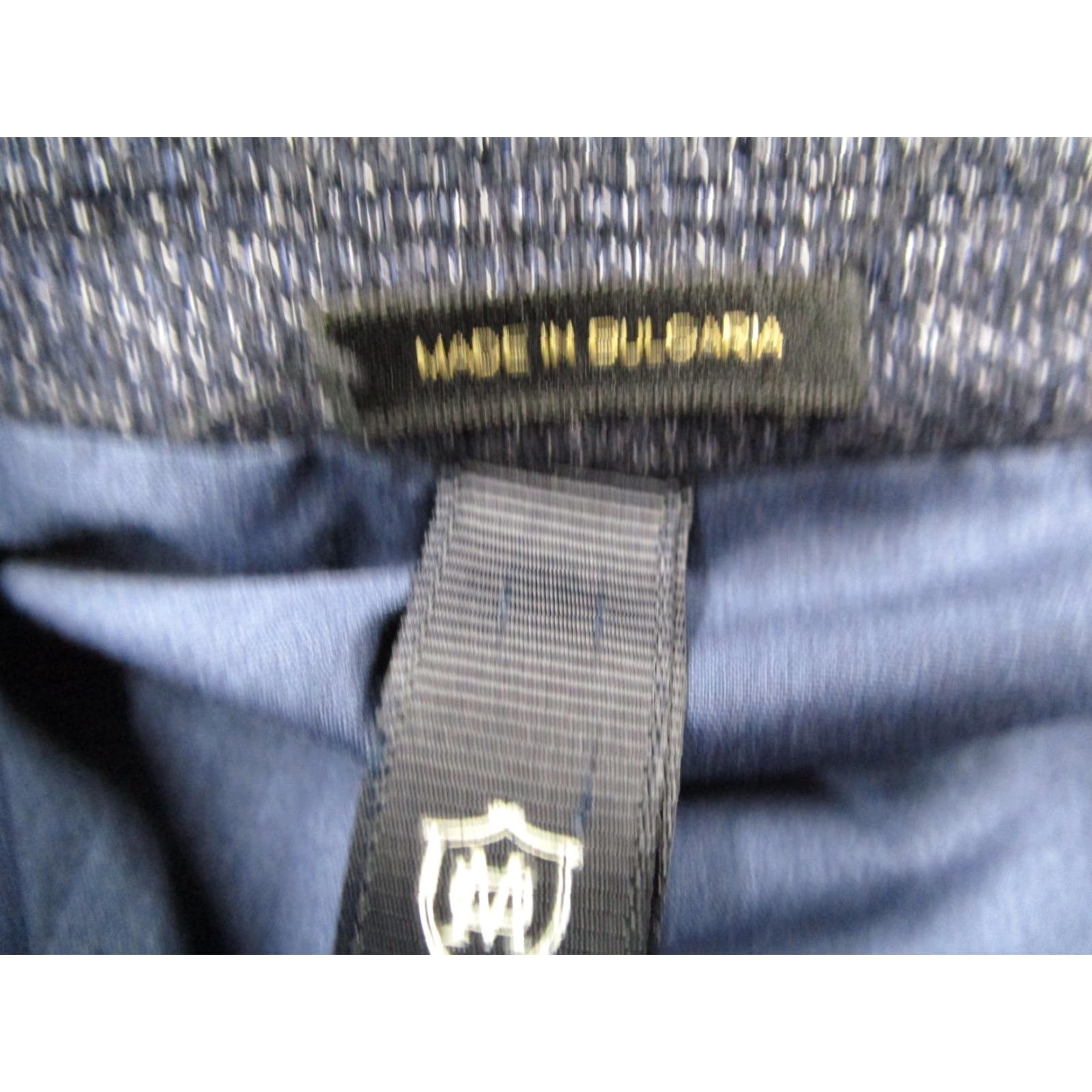 Massimo Dutti Massimo Dutti Mens Blazer Sport Coat Jacket Casual Blue Cotton Patch Pocket Single-Breasted Notch Lapel 40 Regular Mens Size 40R - 5 Thumbnail