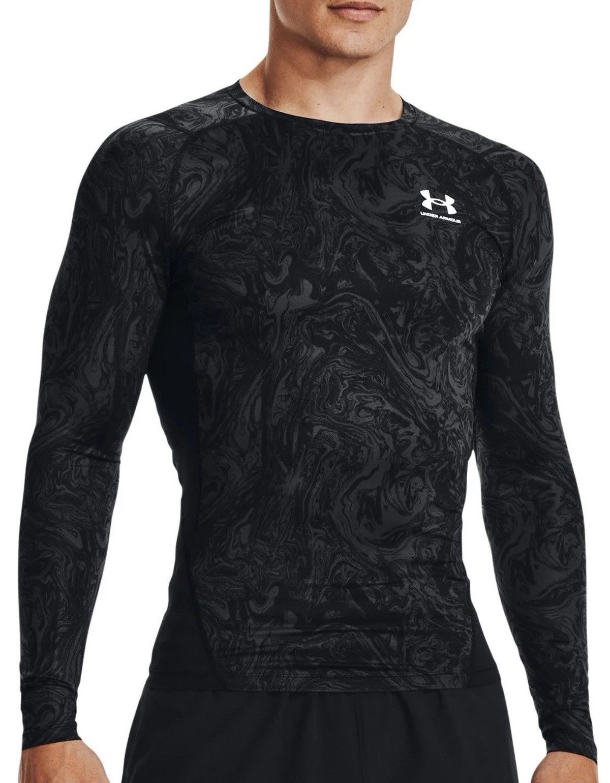 Under Armour Under Armour Long Sleeve Rush Guard Jersey Shirt Top black Size US XXL / EU 58 / 5 - 1 Thumbnail