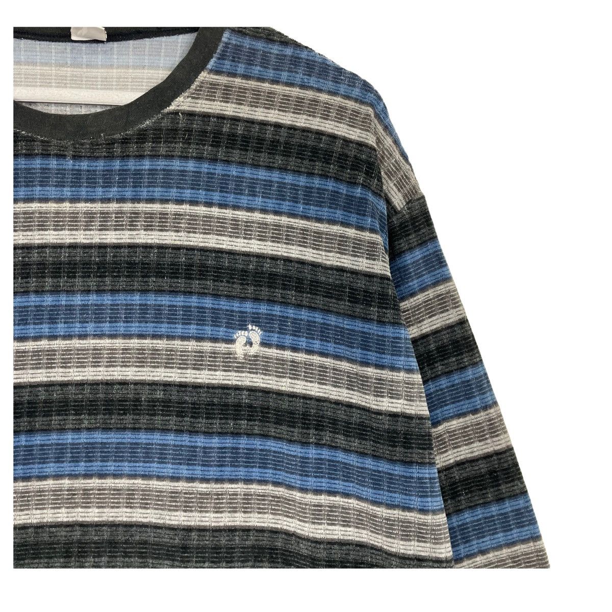 Hang Ten × Vintage 💥80s HANGTEN STRIPED CREWNECK PULLOVER LONGSLEEVE Size US L / EU 52-54 / 3 - 6 Thumbnail