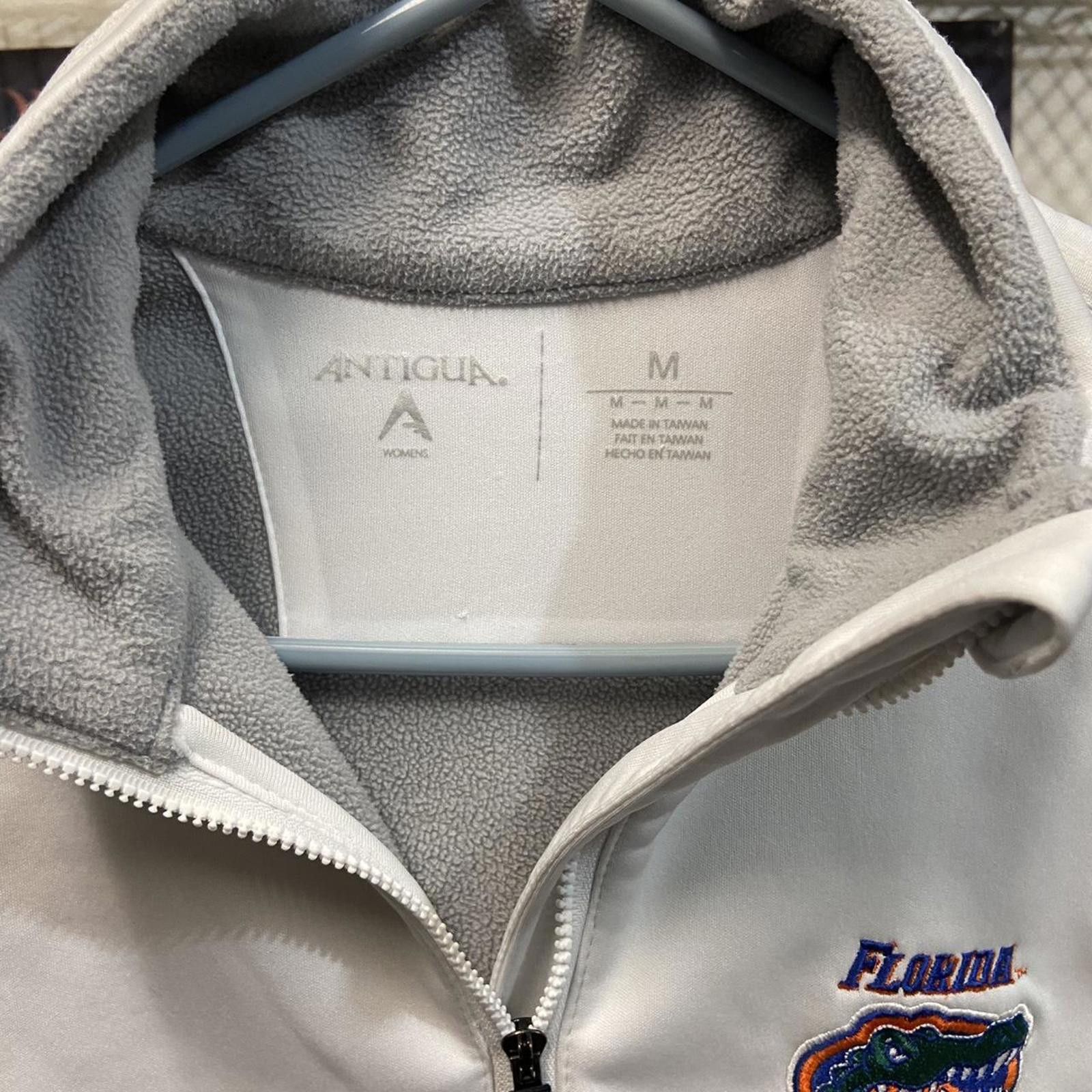 Designer Antigua Florida Gators Embroidered zip up Womans Jacket sz M Size M / US 6-8 / IT 42-44 - 3 Thumbnail