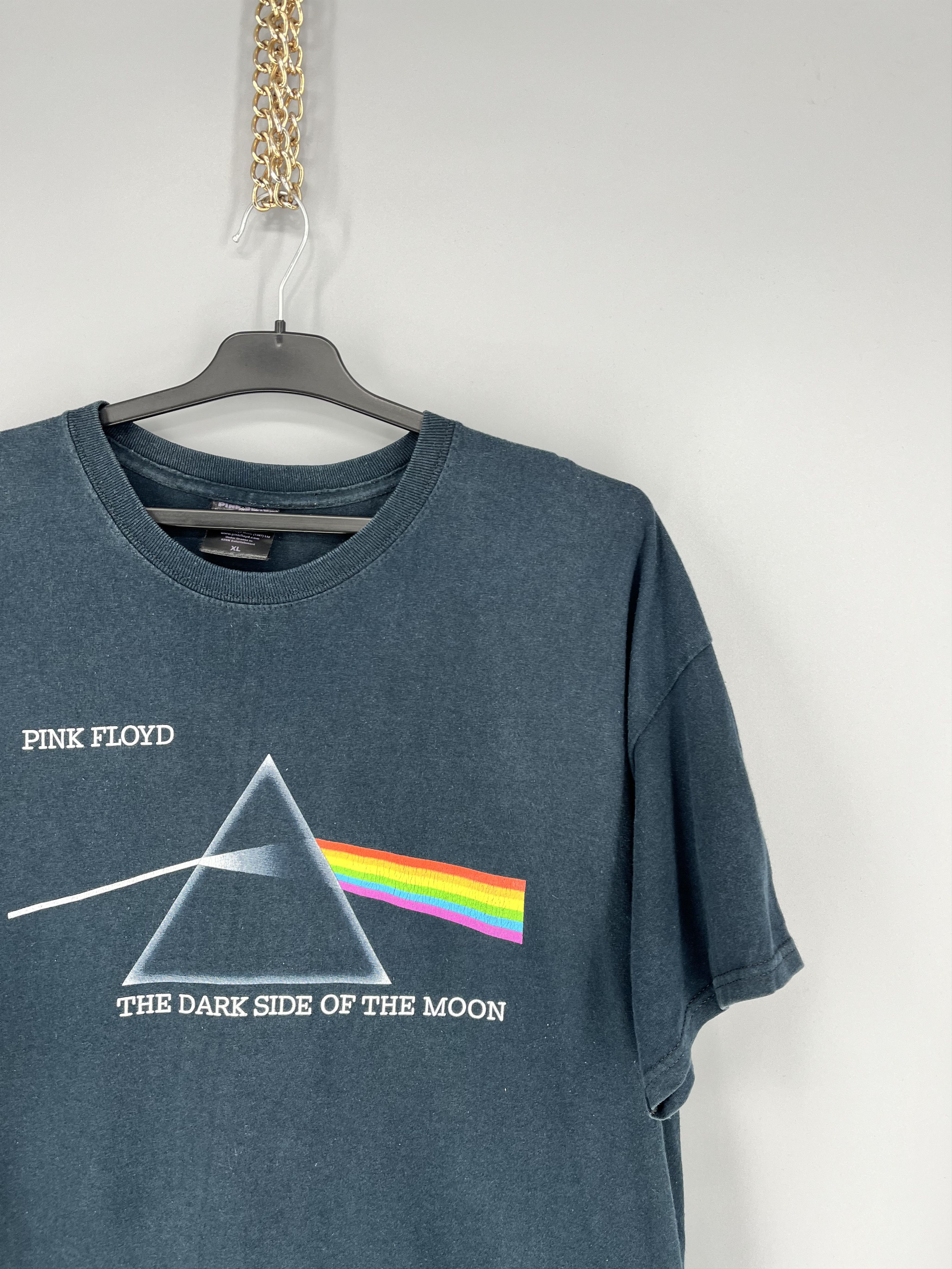 Band Tees VINTAGE Y2k Pink Floyd The Dark Side The Moon Size US XL / EU 56 / 4 - 5 Thumbnail