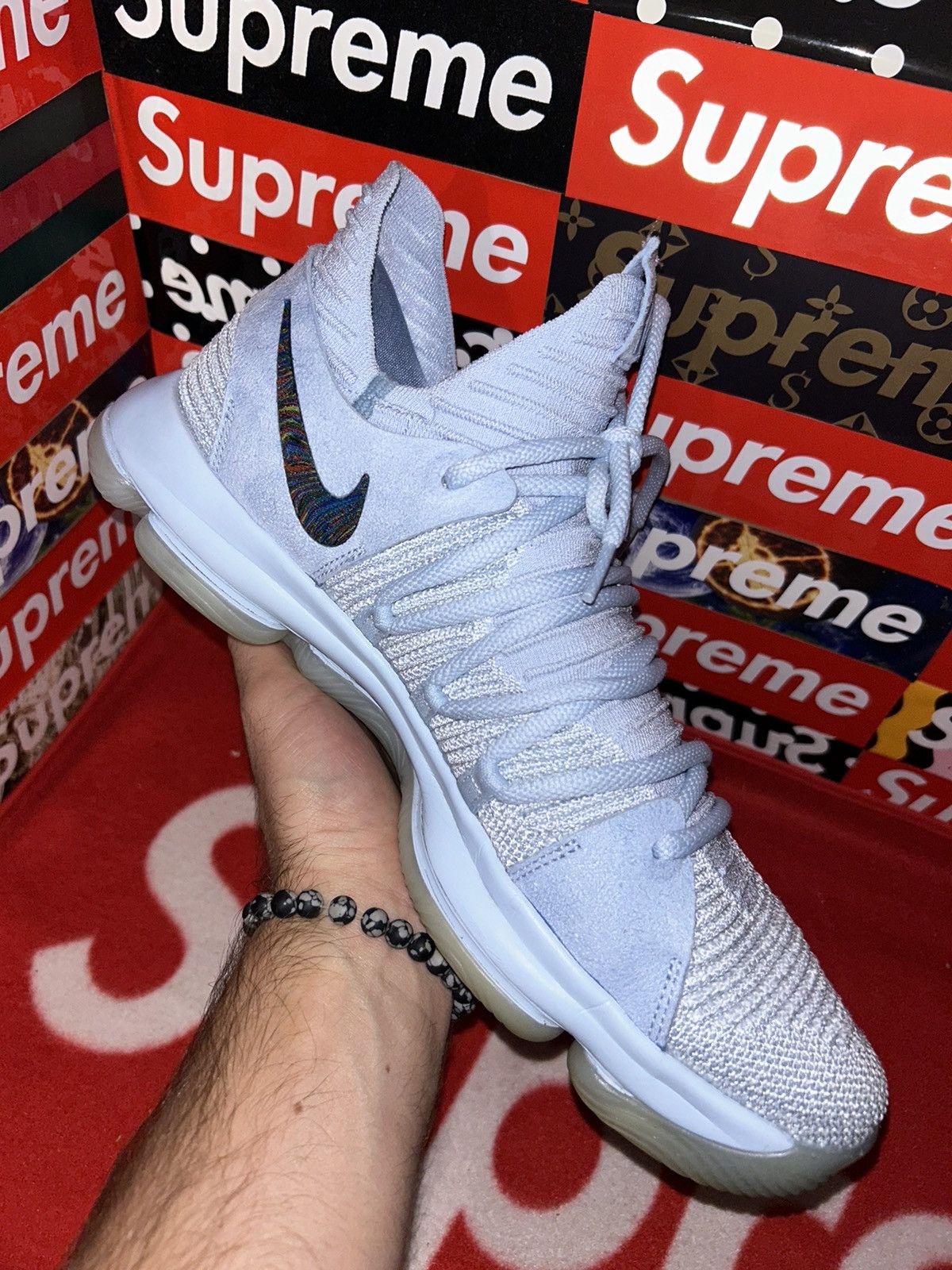 Nike Nike KD 10 Limited Anniversary 897817-900 size 12 with box Size US 12 / EU 45 - 7 Thumbnail