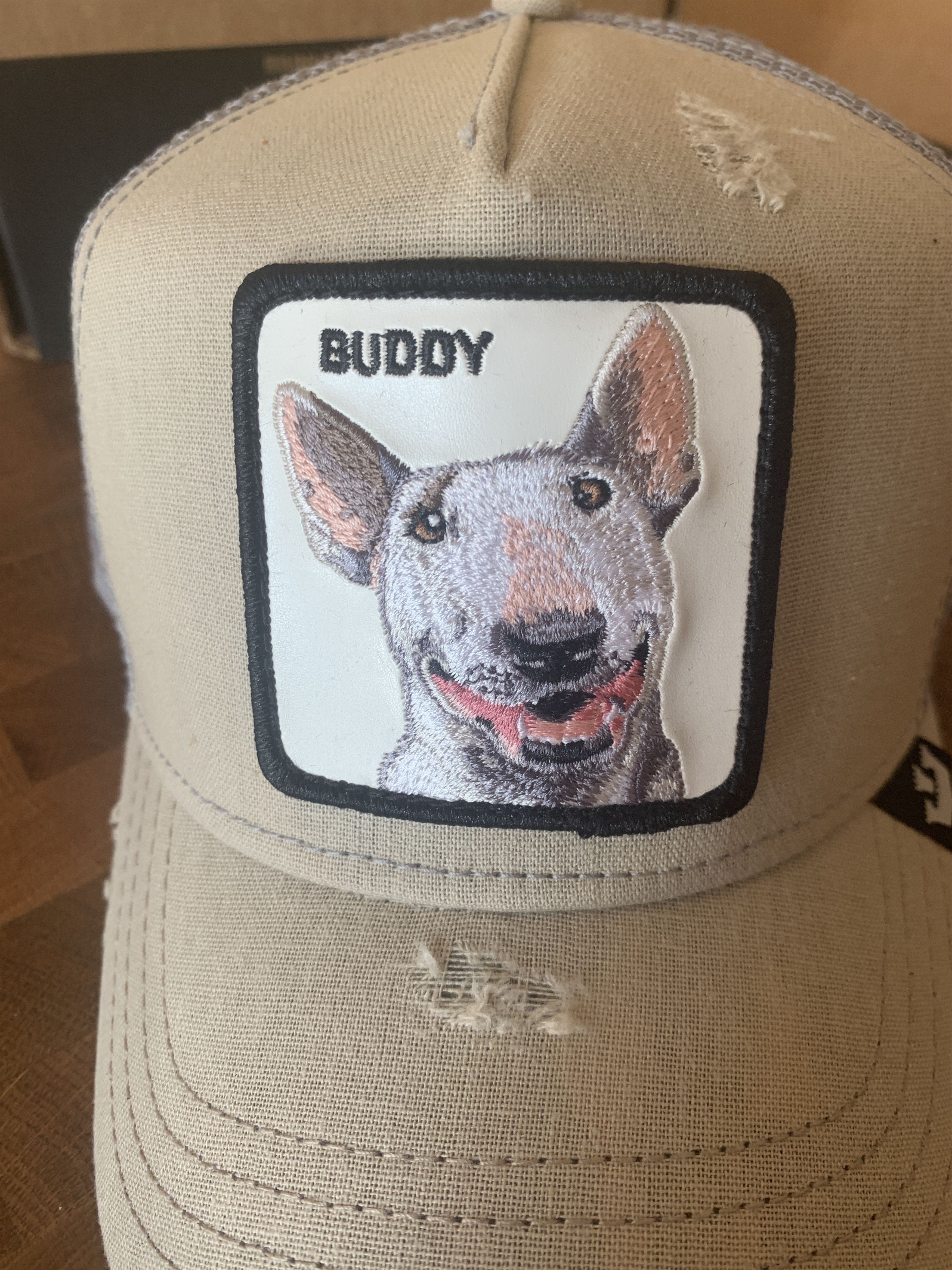 Goorin Bros. Farm Trucker Hat Bull Terrier/ Buddy