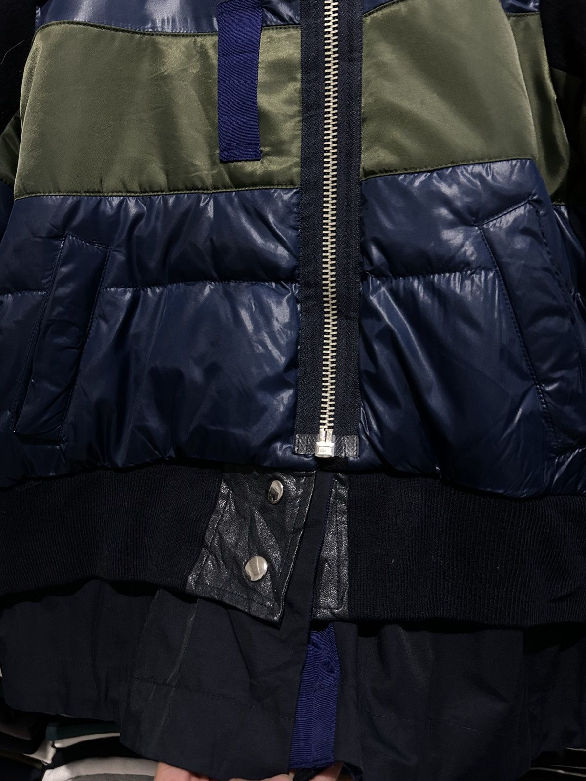 Other L’APPARTEMENT Melton Mixed Fabric blouson inspiration Sacai Size US L / EU 52-54 / 3 - 3 Thumbnail